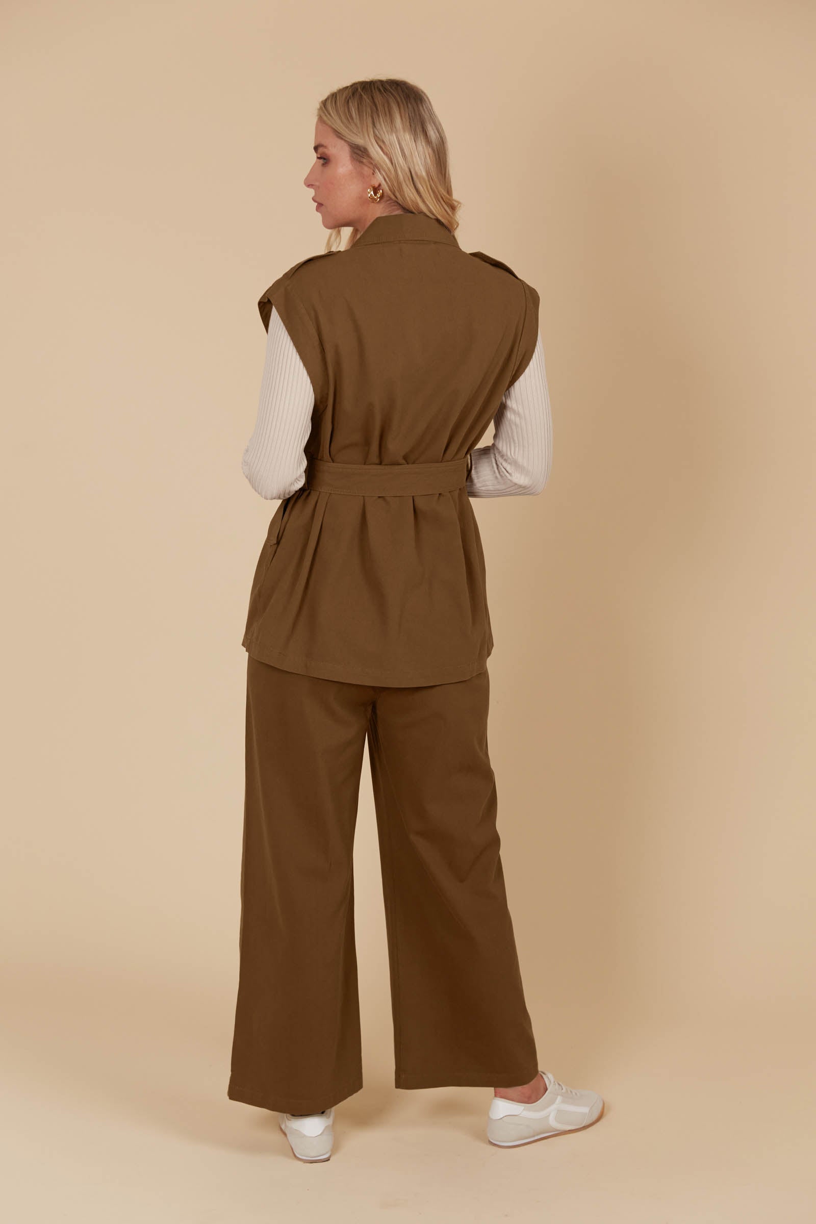 Freya Vest - Toffee