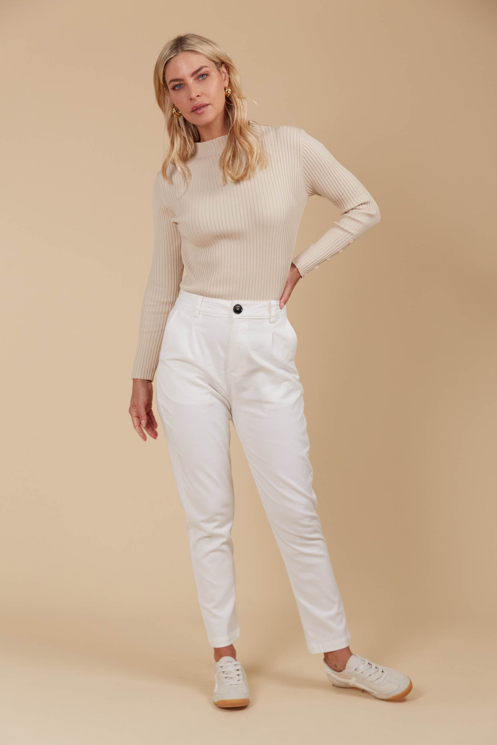Artemis Pant - Ivory