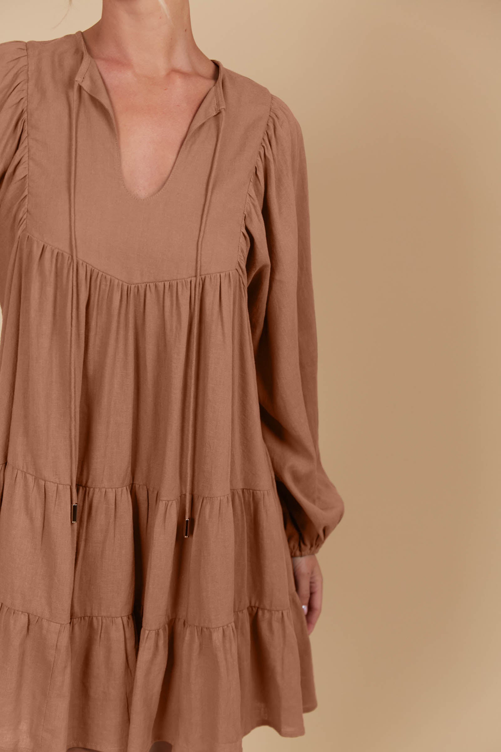 Venus Dress - Toffee