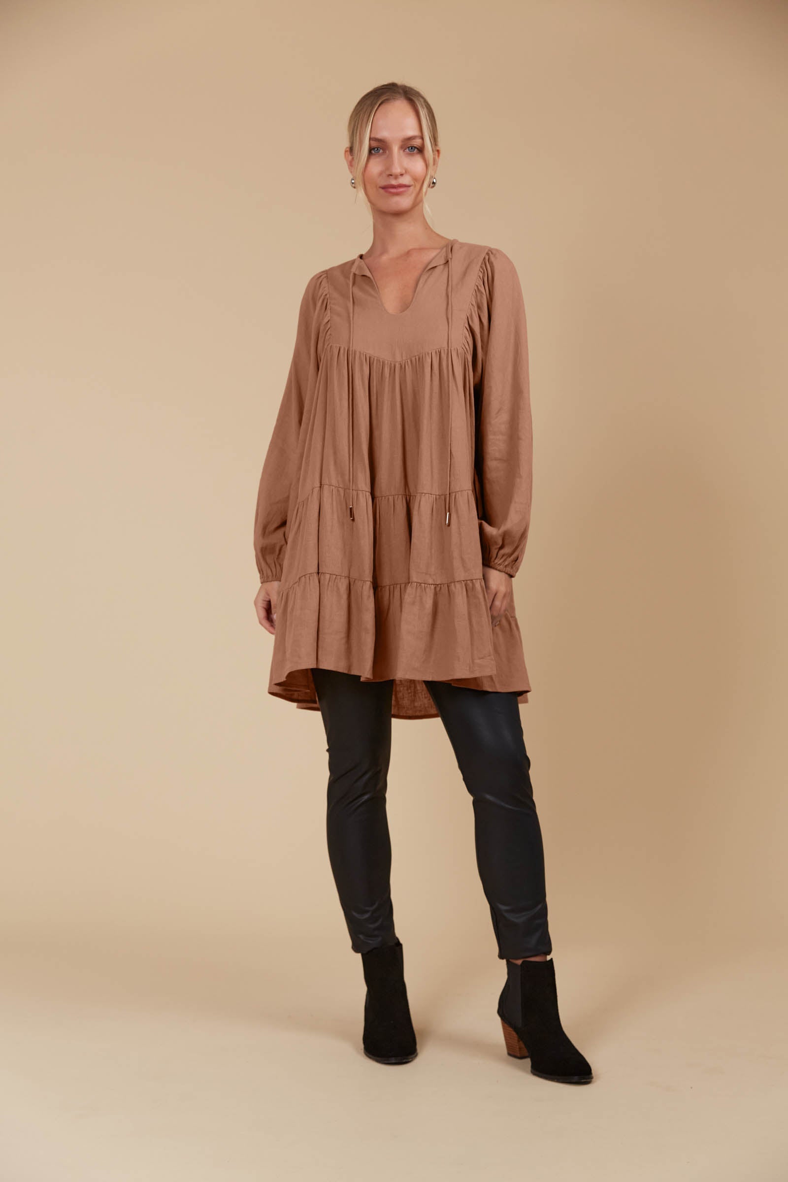Venus Dress - Toffee