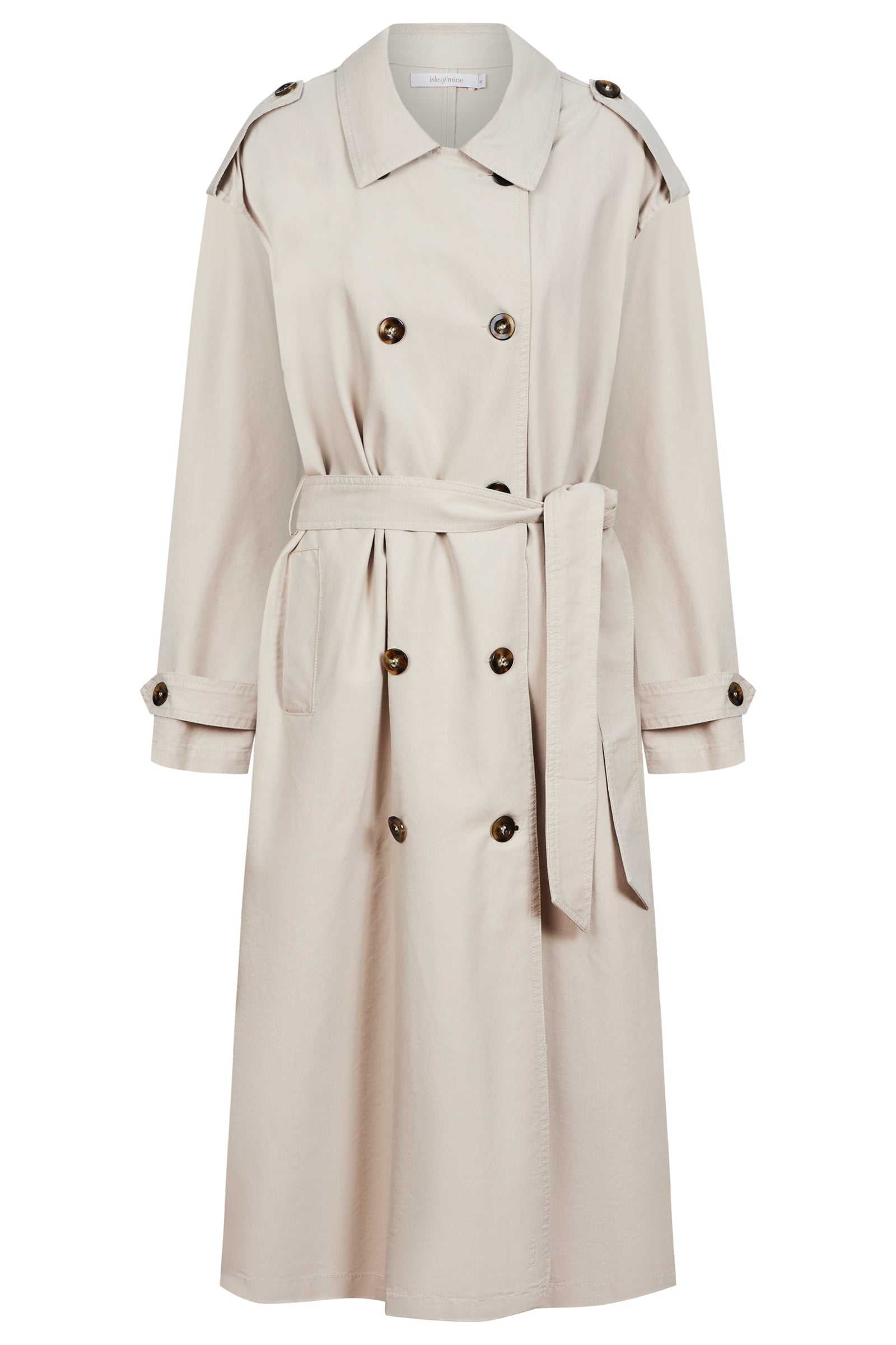 Freya Trench Coat - Canvas