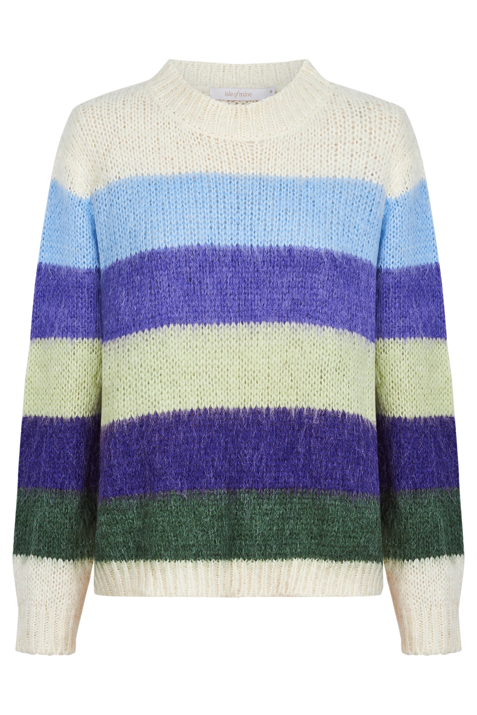 Pallas Stripe Jumper - Violet