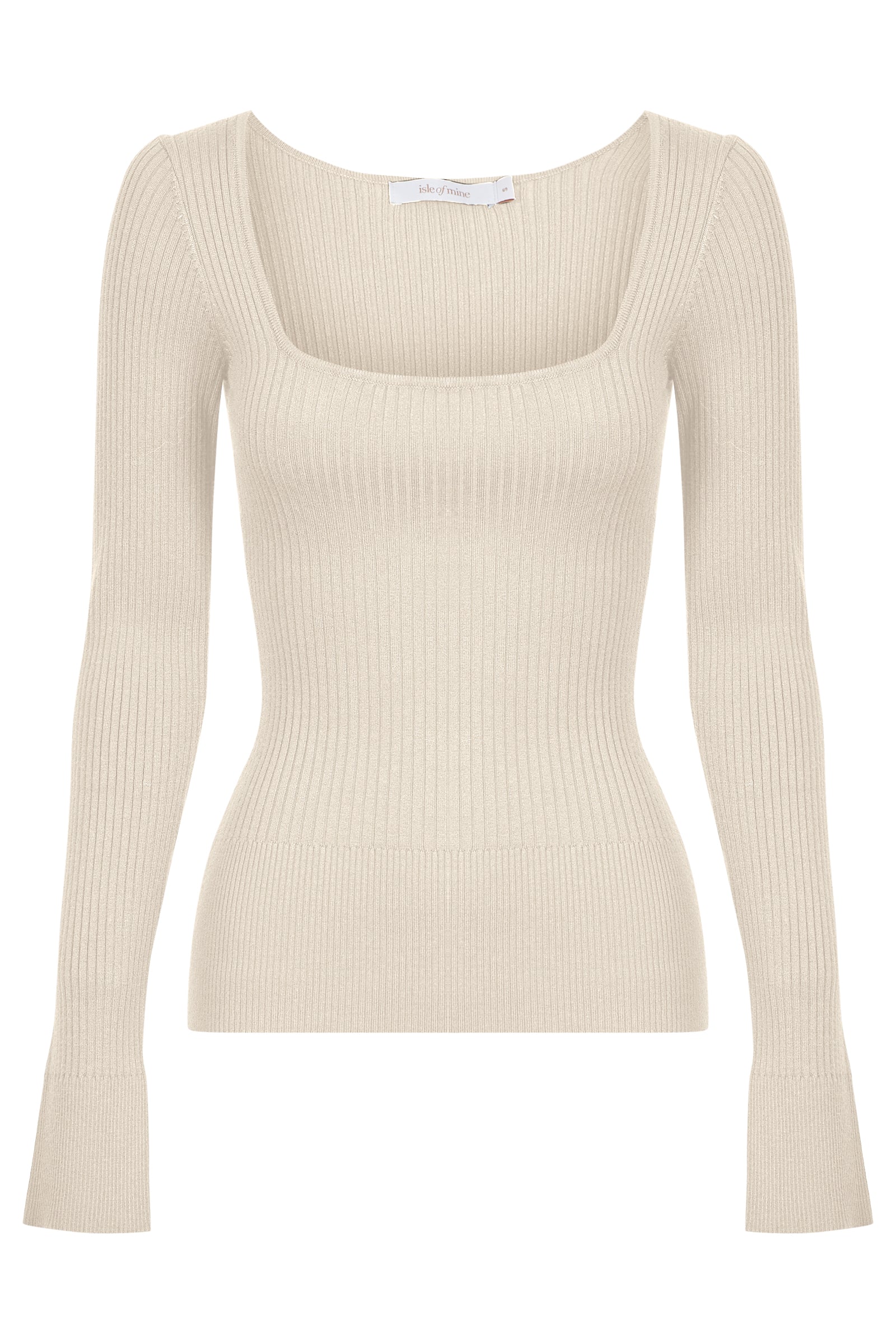 Juno Square Neck Top - Canvas