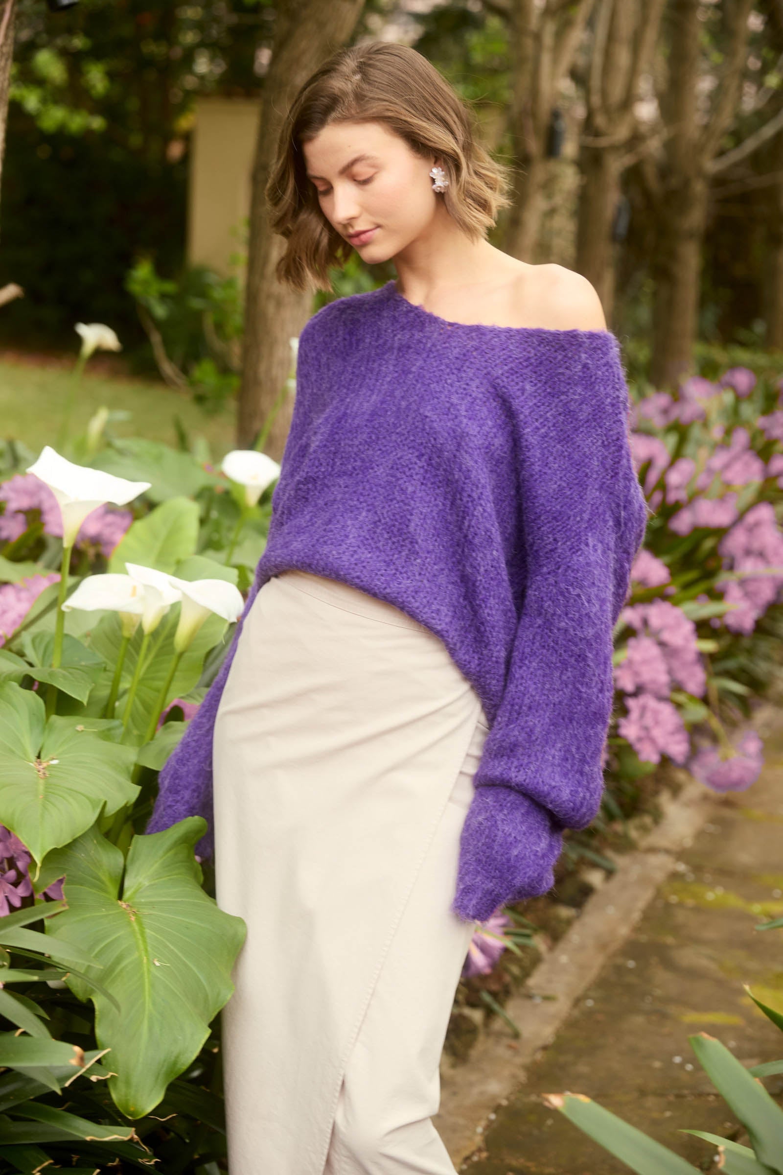 Freya Wrap Skirt - Canvas