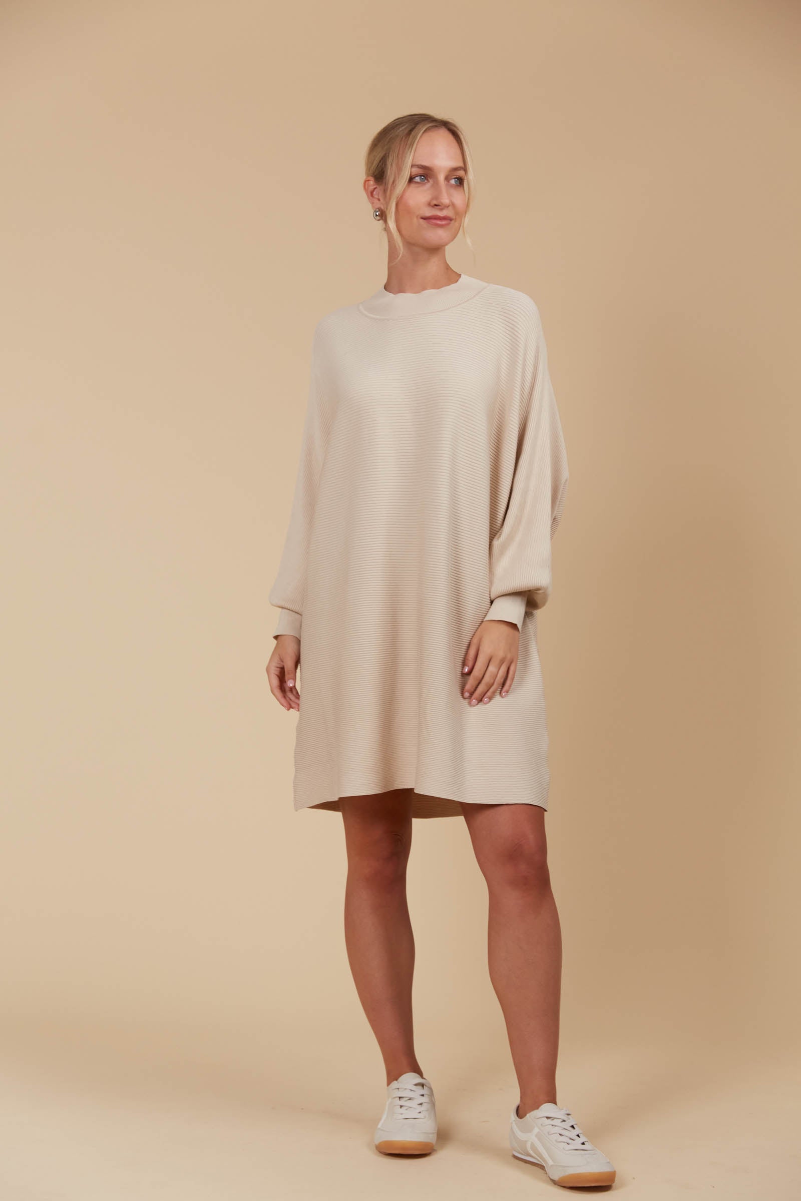Juno Relaxed Jumper - Canvas