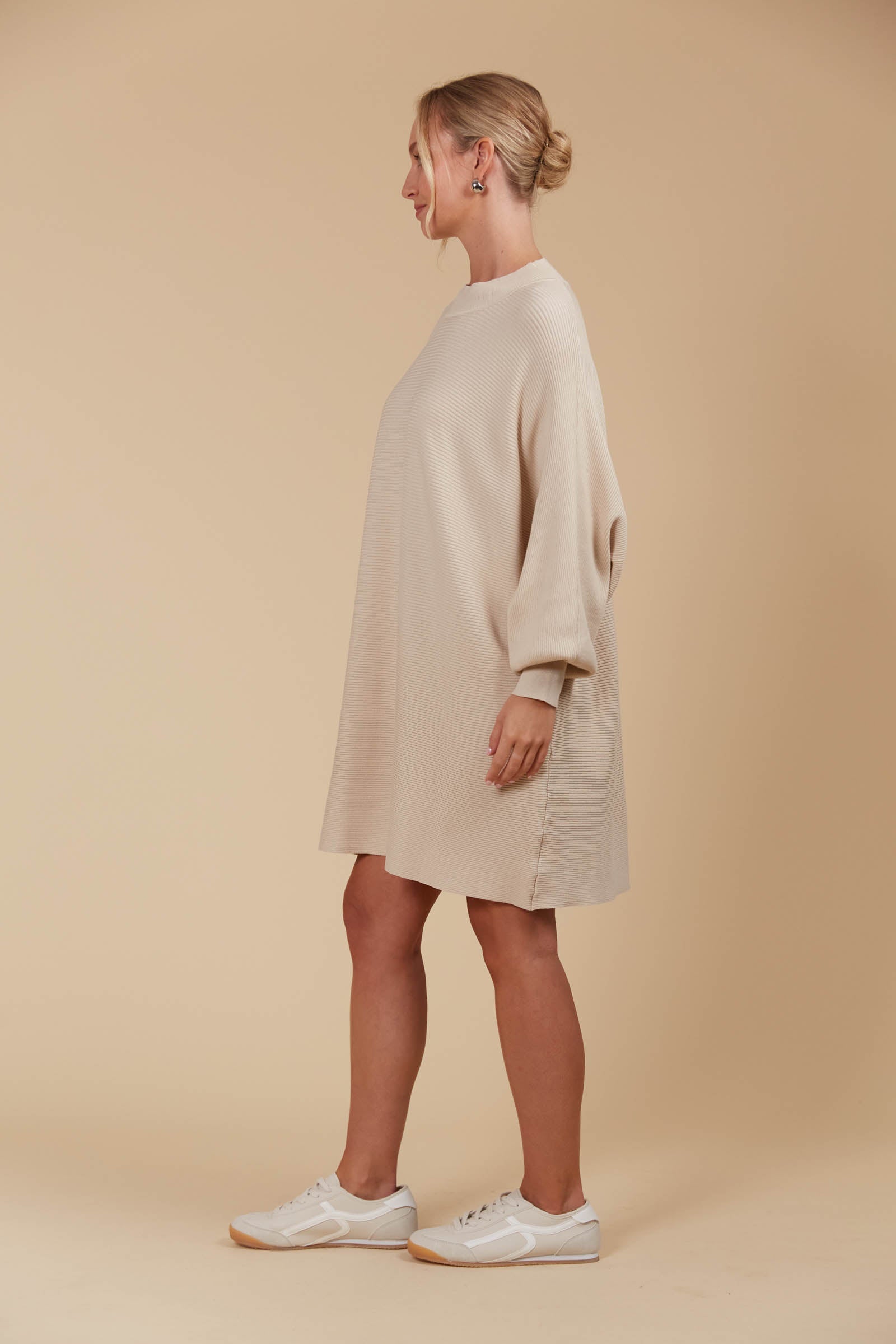 Juno Relaxed Jumper - Canvas
