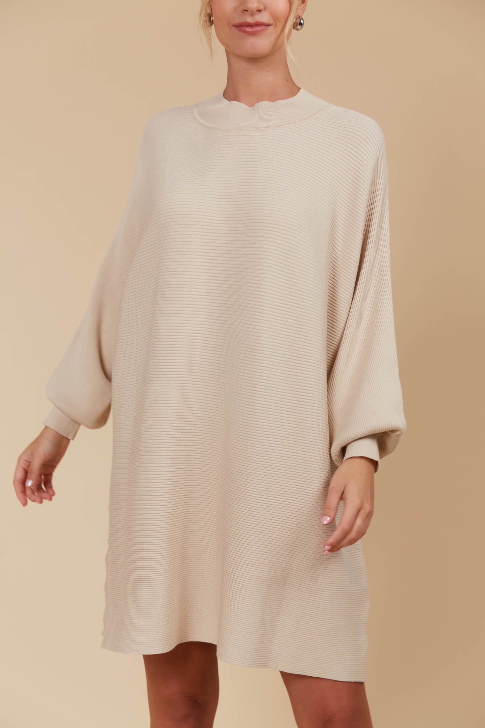 Juno Relaxed Jumper - Canvas
