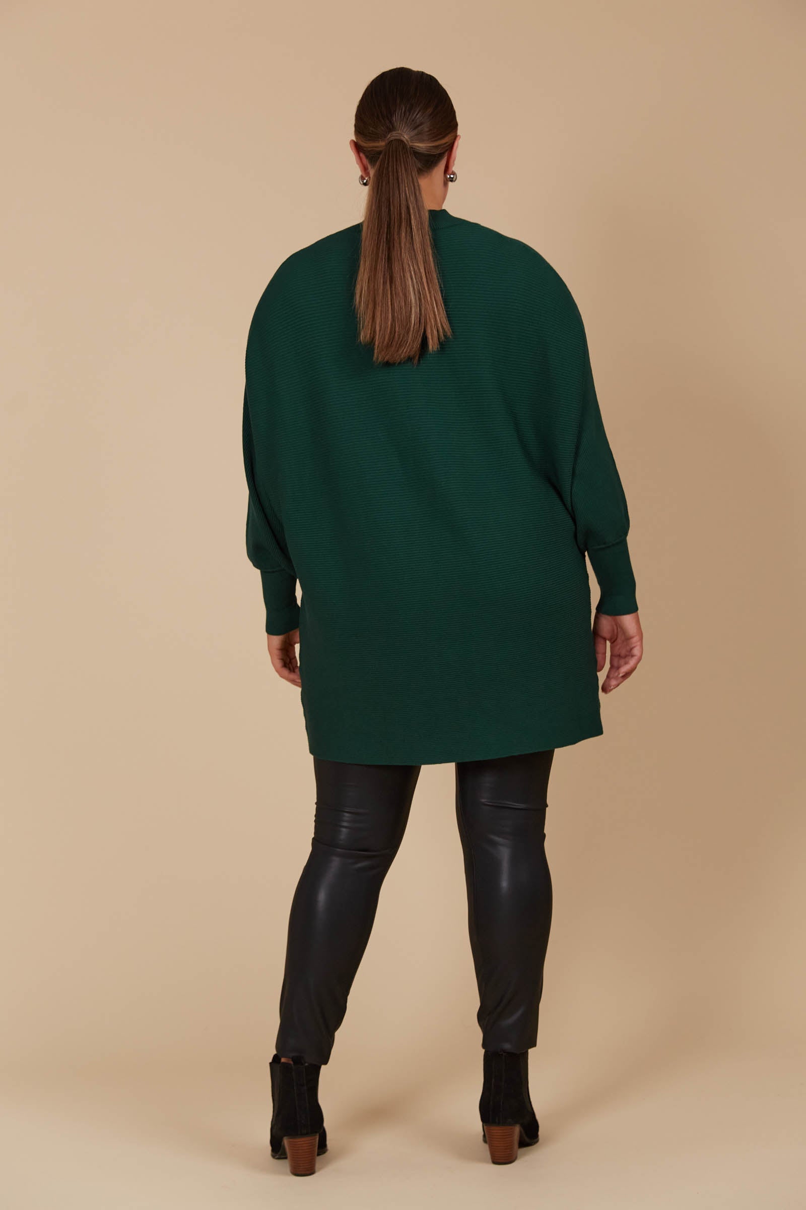 Juno Relaxed Jumper - Pine