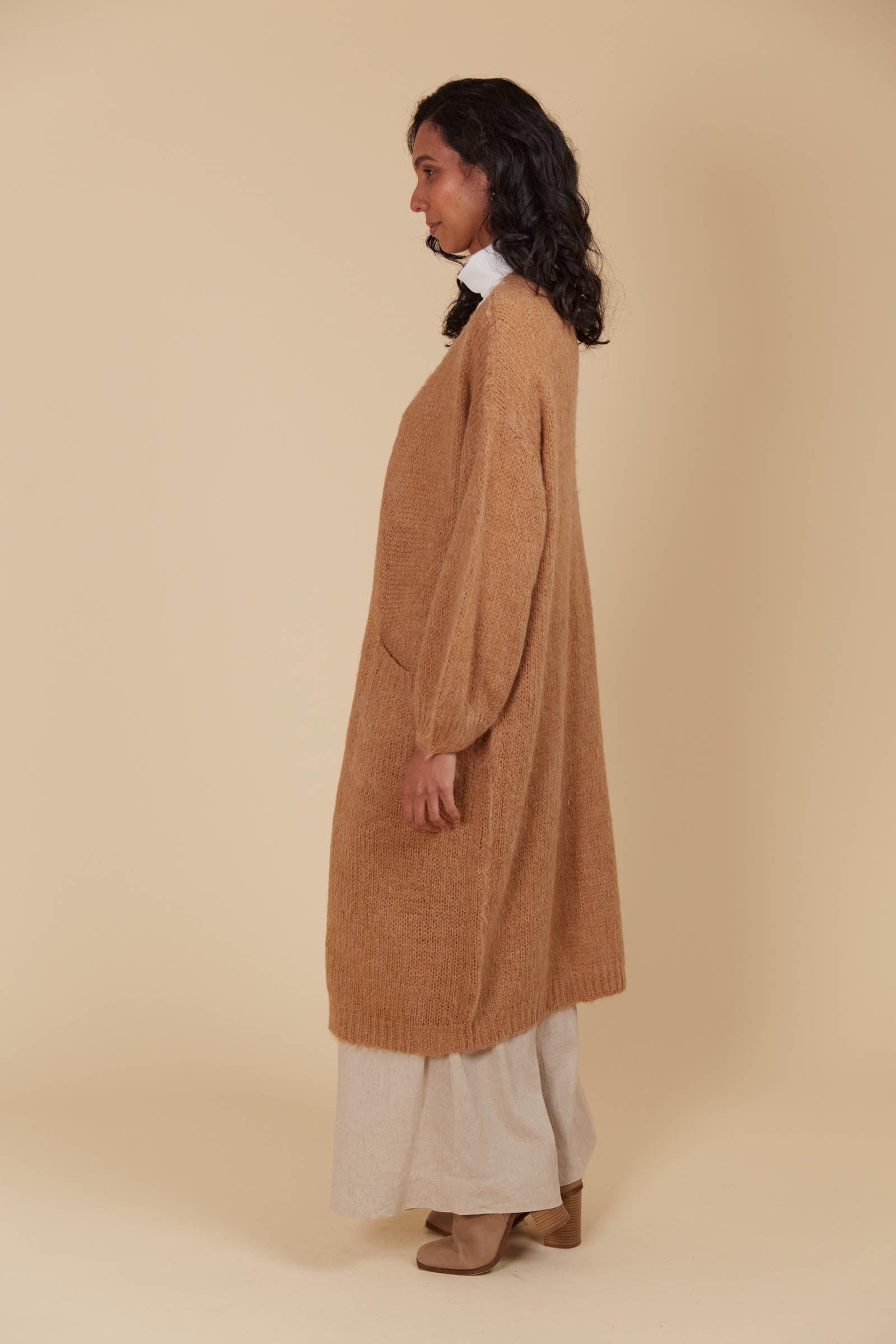 Pallas Cardigan - Toffee