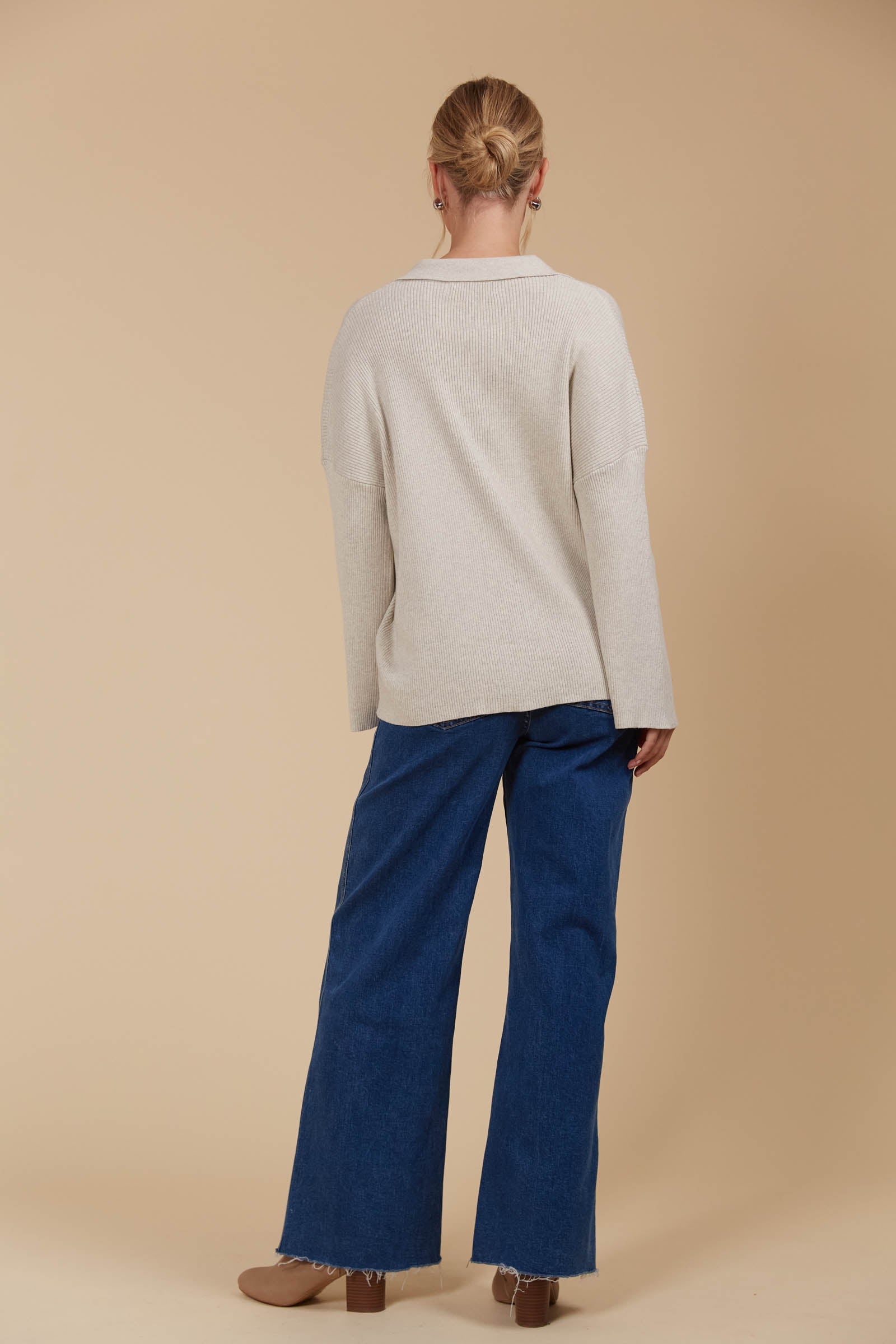 Tala Knit Shirt - Canvas