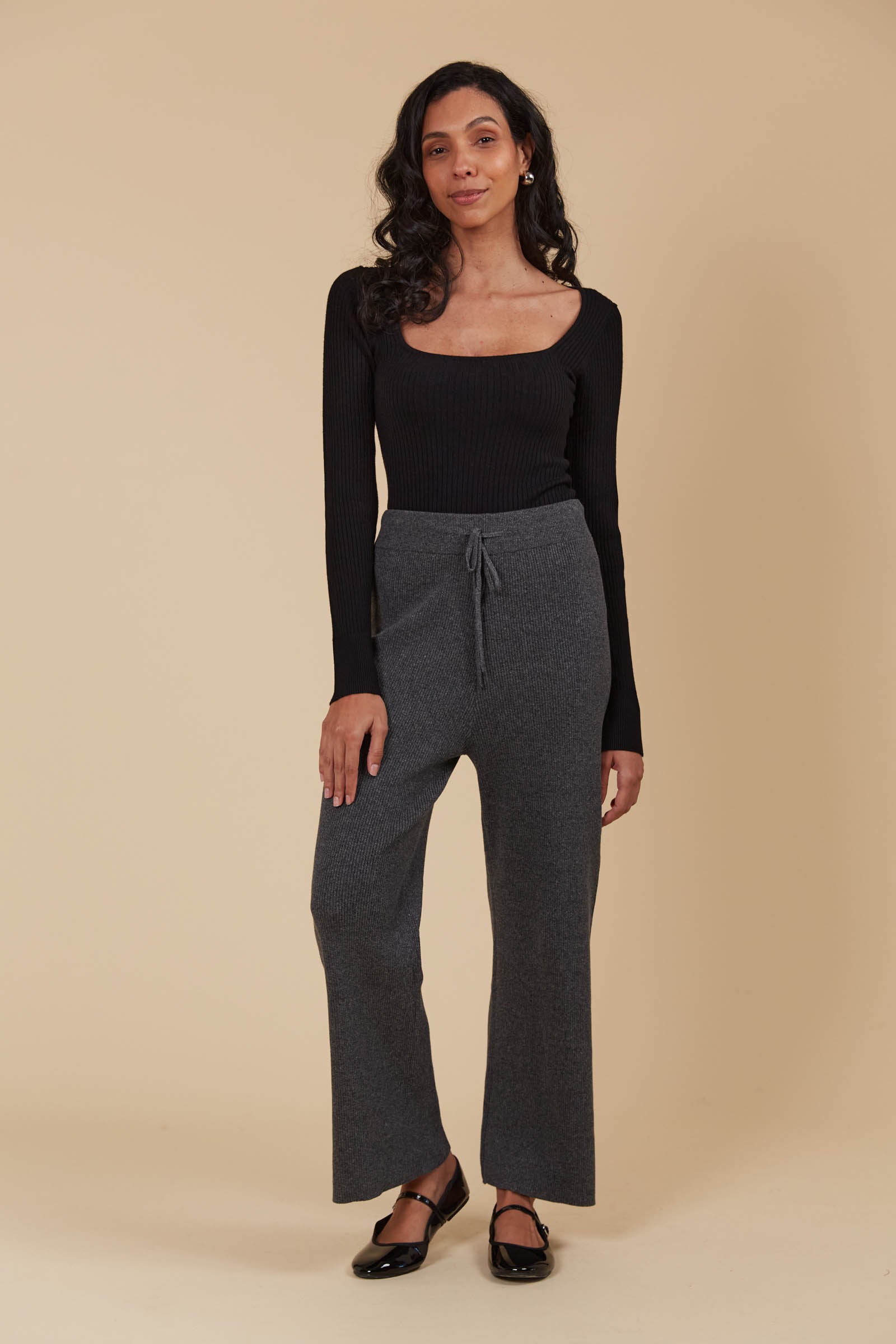 Tala Knit Pant - Ash