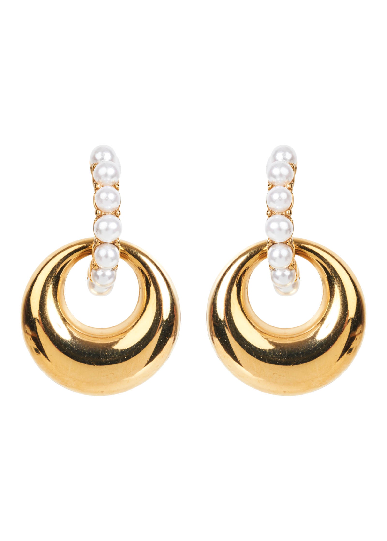 Deity Earring - Pearl Loop
