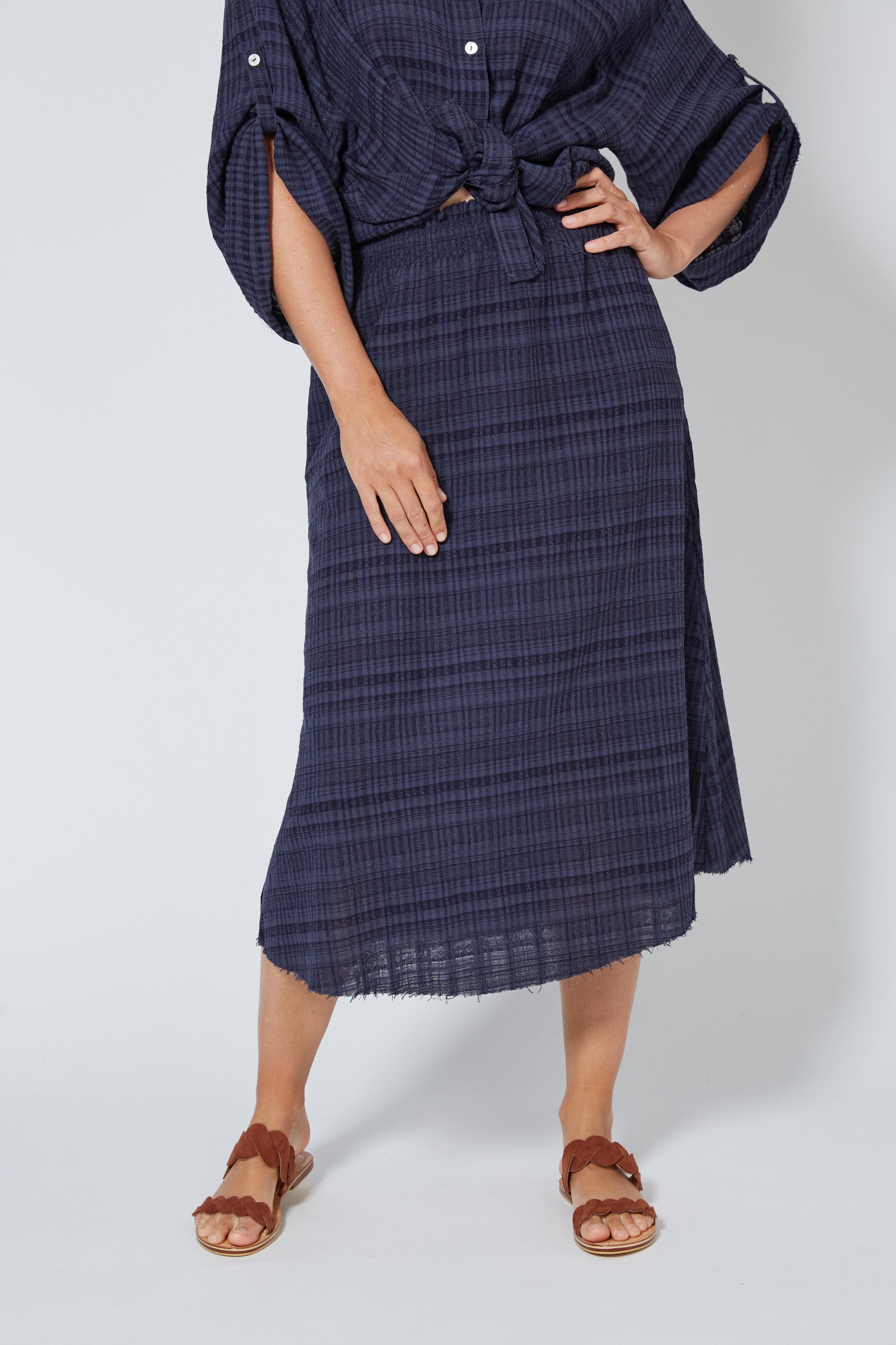 Sanur Skirt - Indigo
