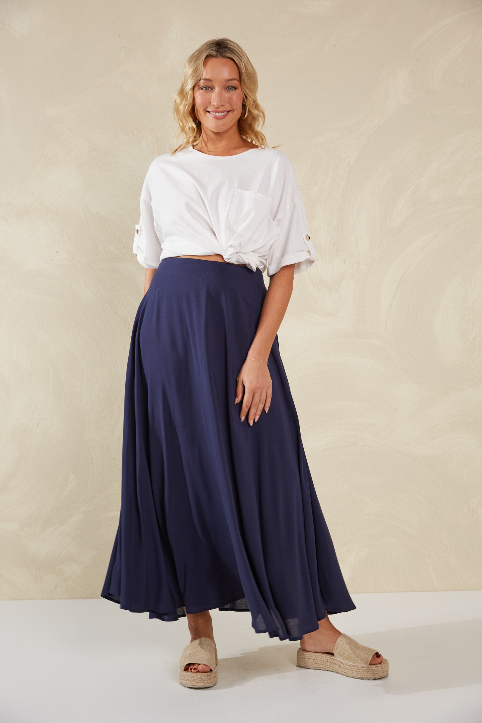 Lipari Maxi Skirt - Riviera