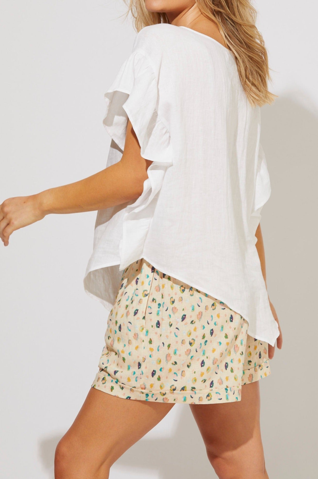 Cabana Frill Top - Salt - The Haven Co