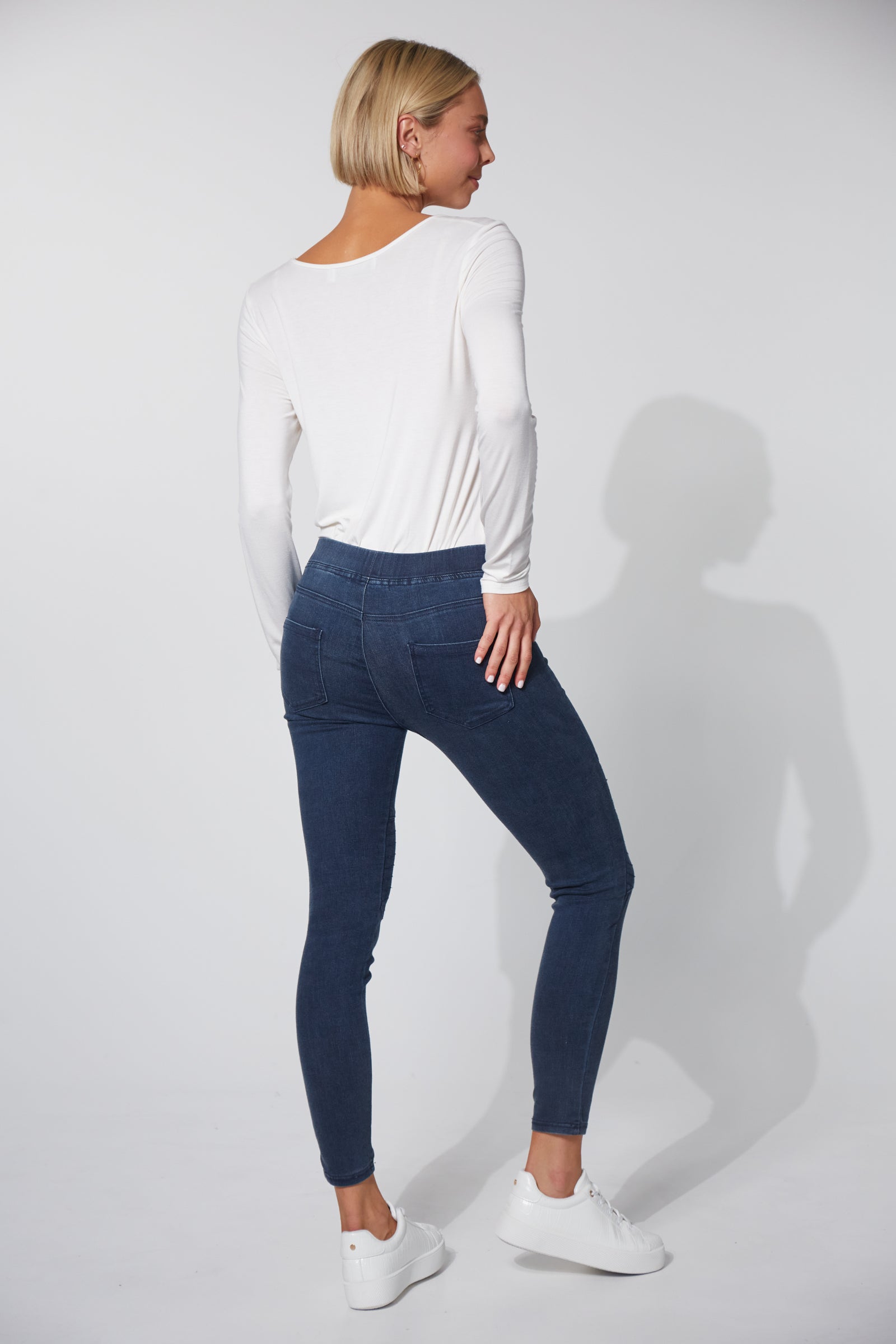 Odyssey Jegging - Denim - The Haven Co