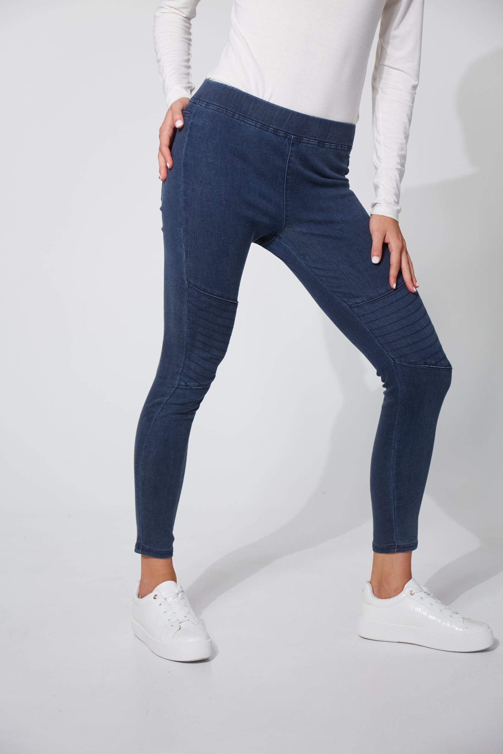 Odyssey Jegging - Denim - The Haven Co