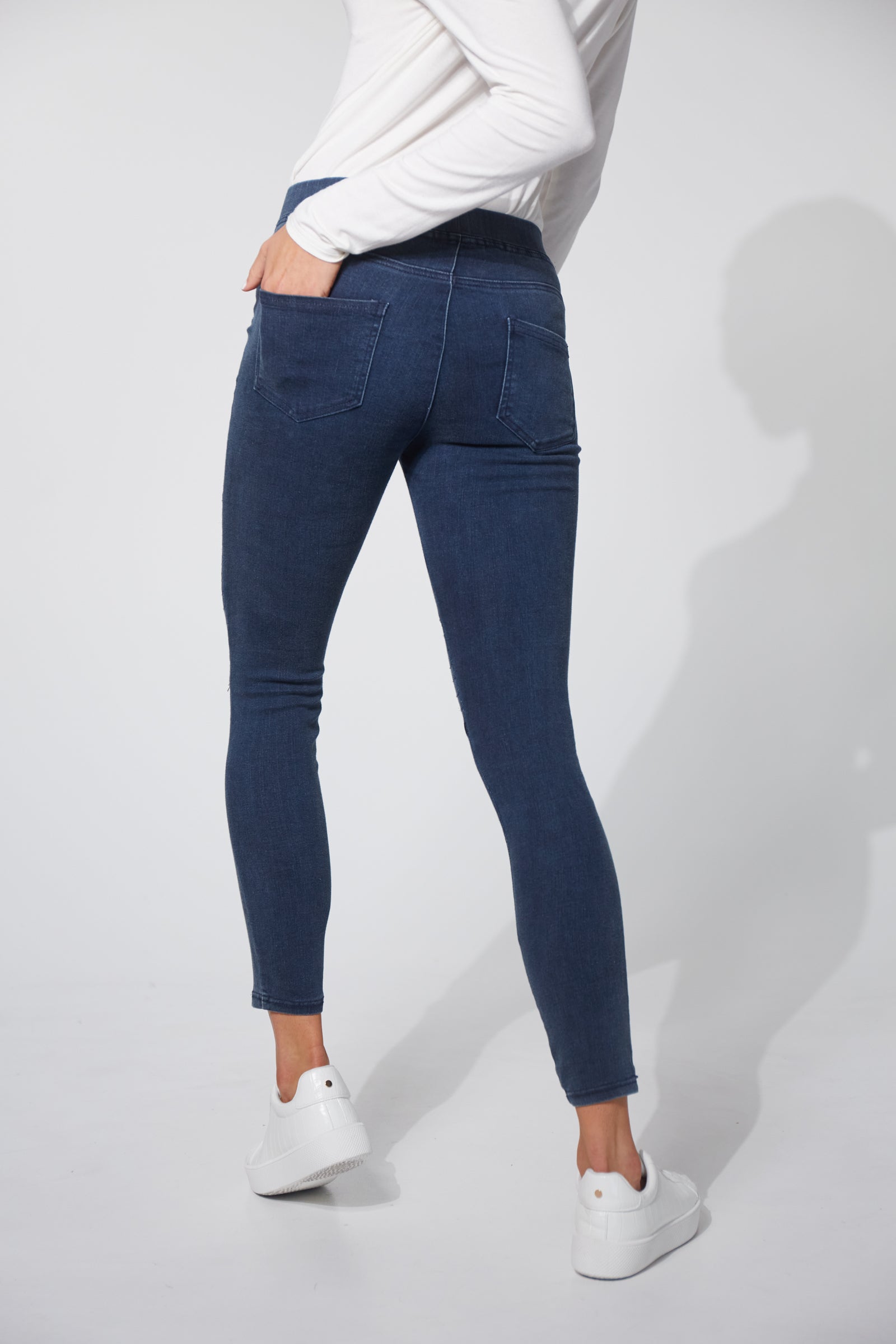 Odyssey Jegging - Denim - The Haven Co