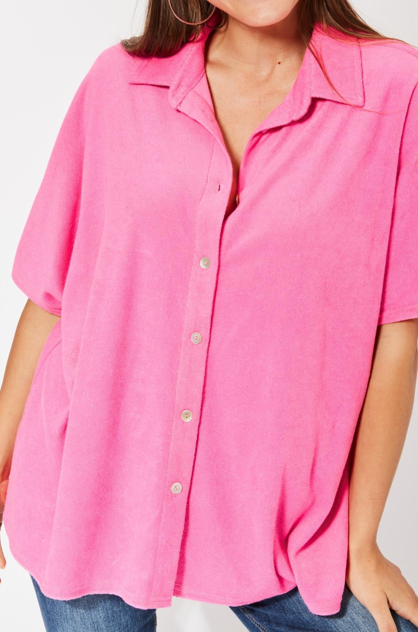 Maluku Shirt - Flamingo - The Haven Co