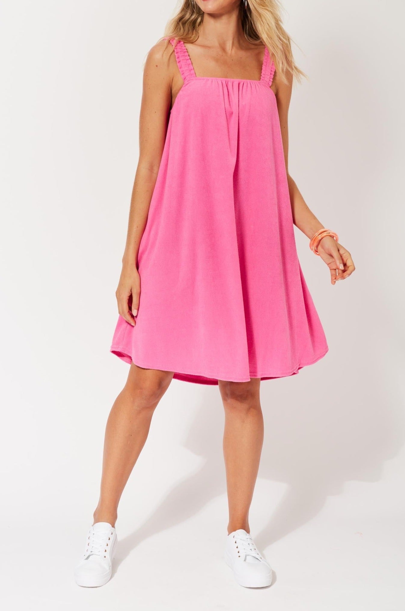 Maluku Tank Dress - Flamingo - The Haven Co