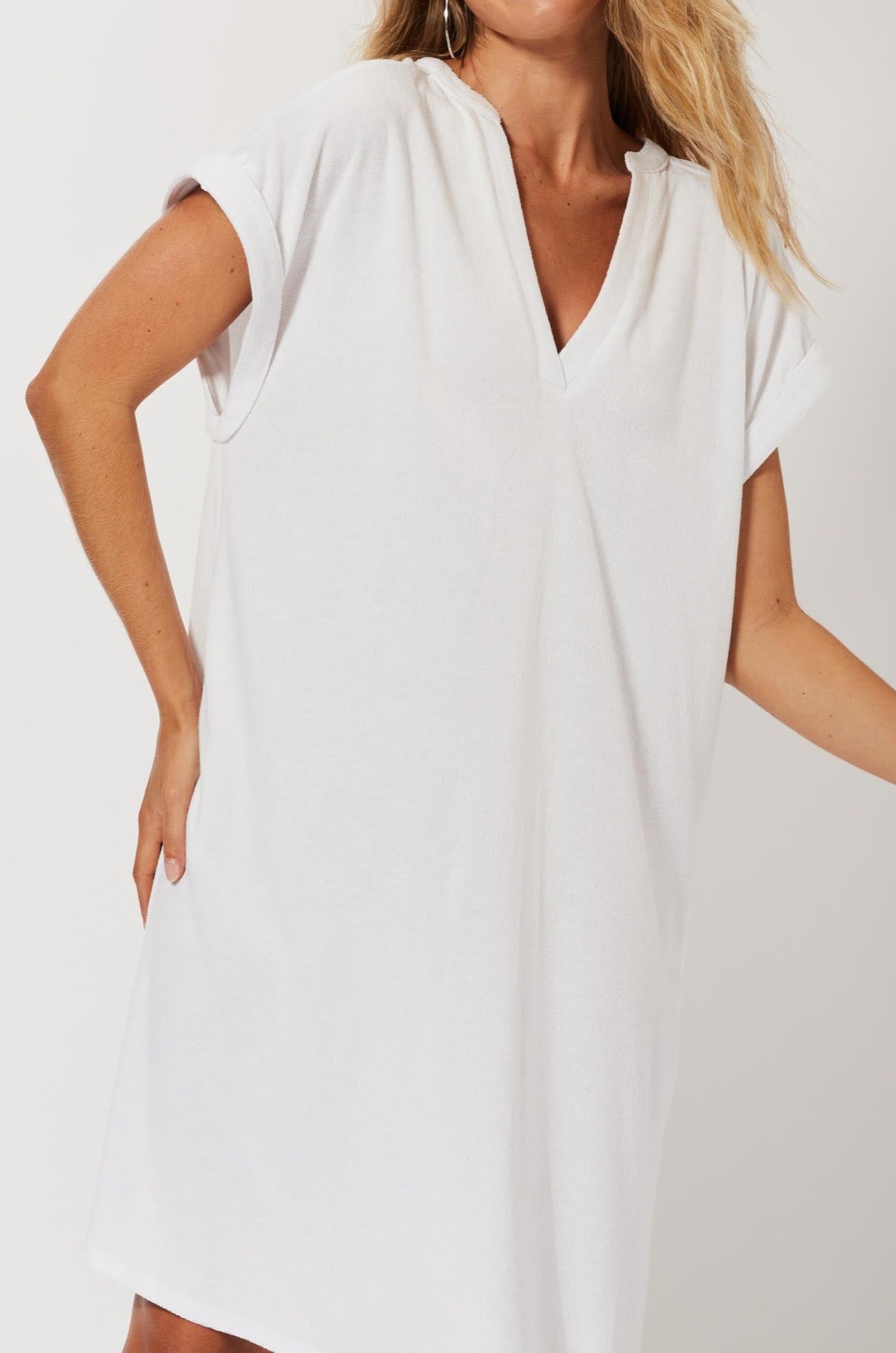 Maluku Dress - Ecru - The Haven Co