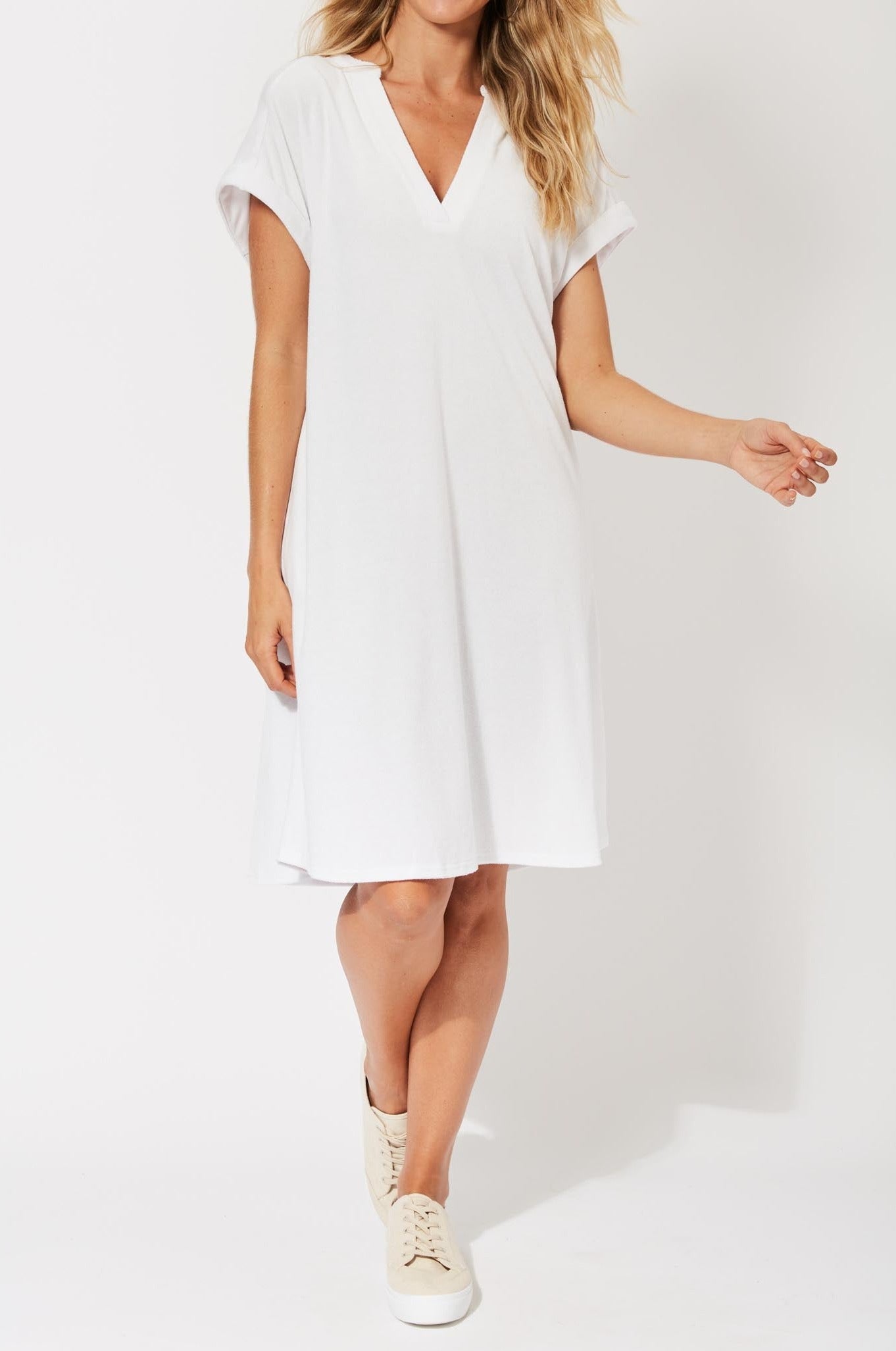 Maluku Dress - Ecru - The Haven Co