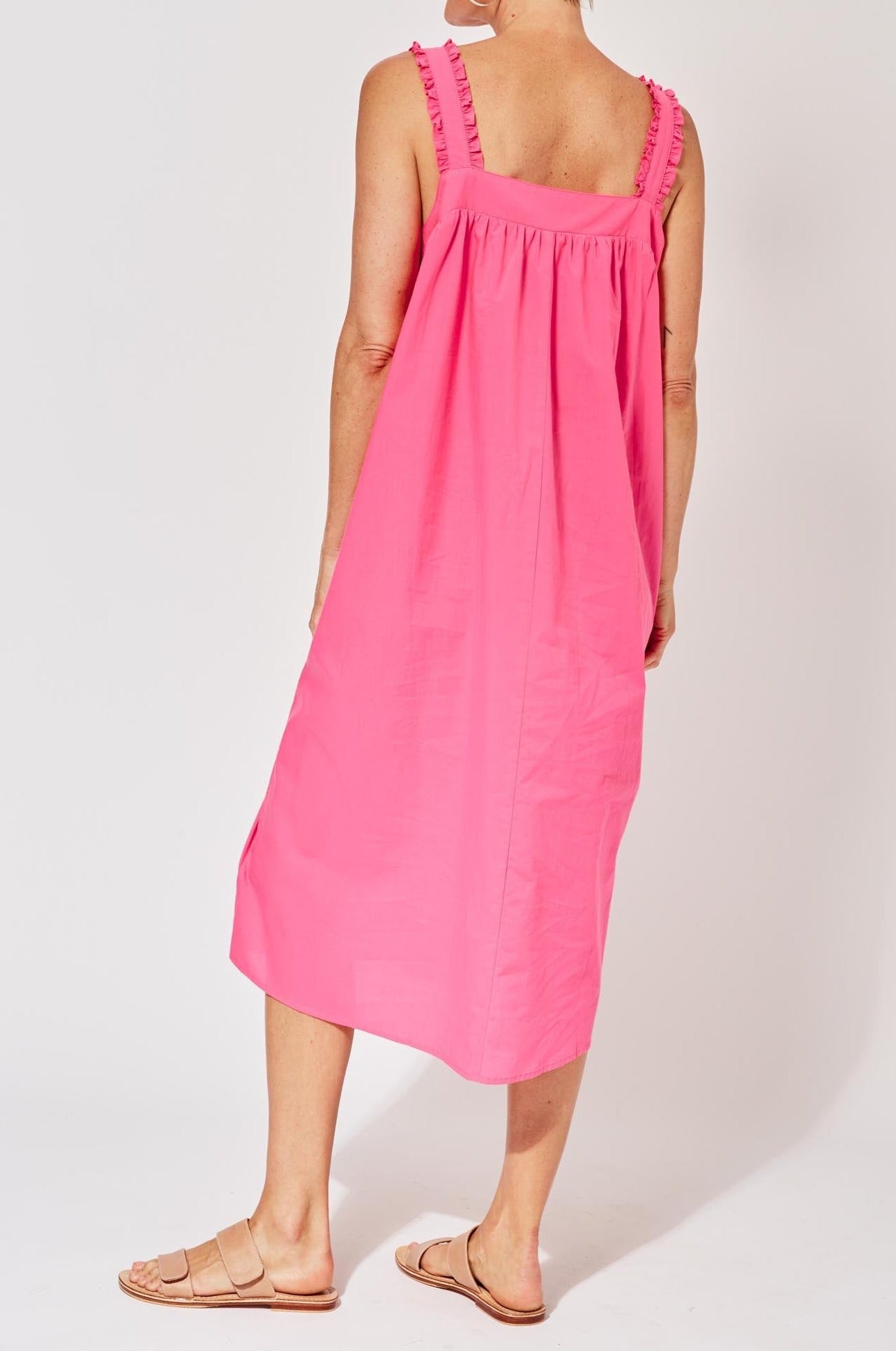 Sentosa Tank Dress - Flamingo - The Haven Co