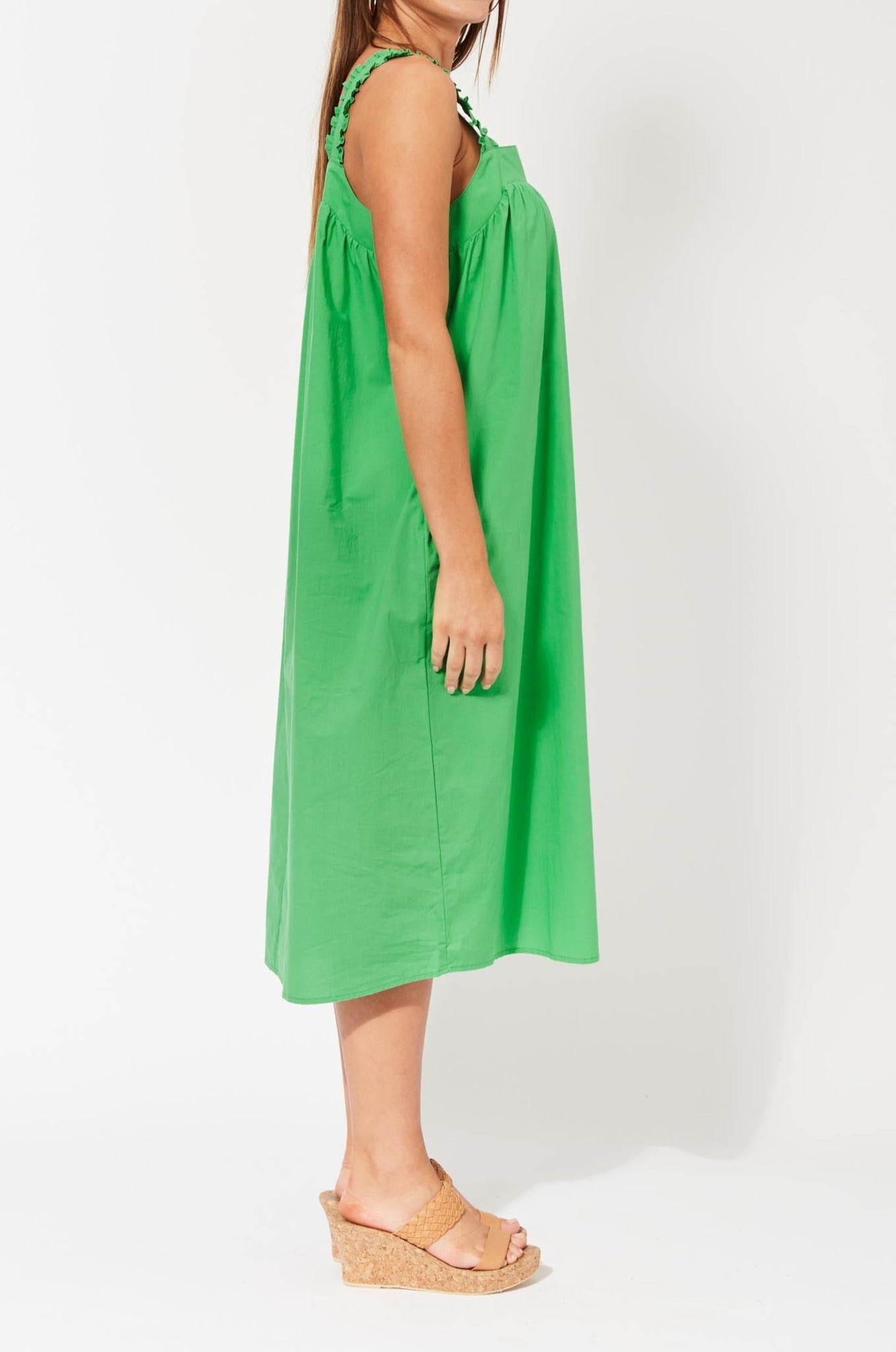 Sentosa Tank Dress - Key Lime - The Haven Co