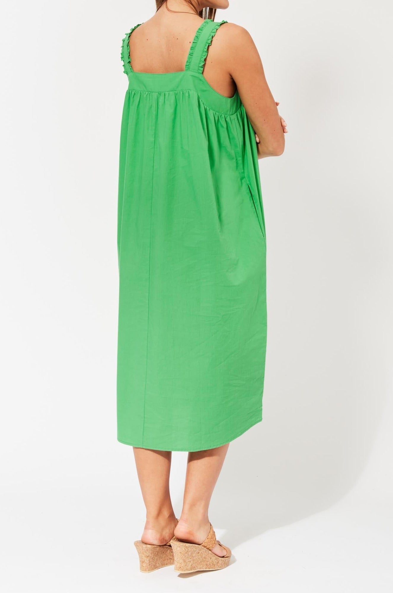 Sentosa Tank Dress - Key Lime - The Haven Co