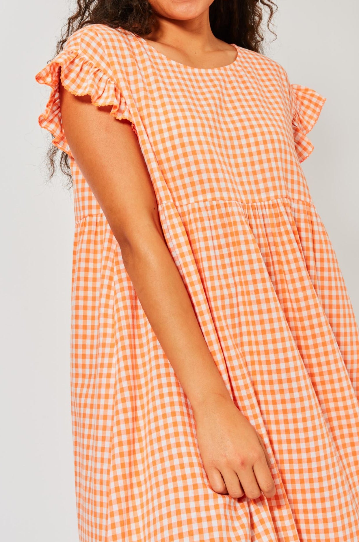 Rio Frill Dress - Mango - The Haven Co