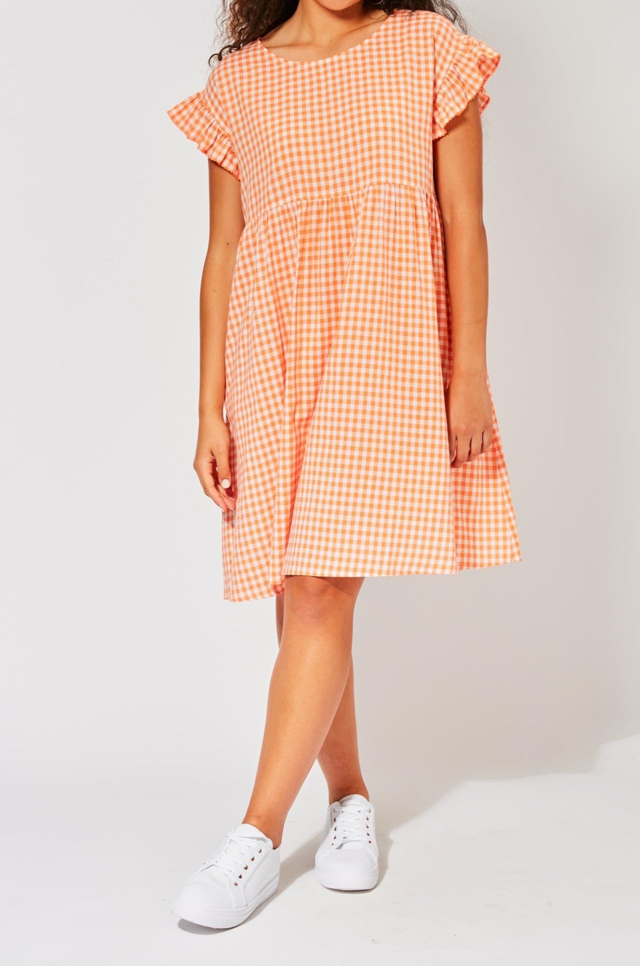 Rio Frill Dress - Mango - The Haven Co