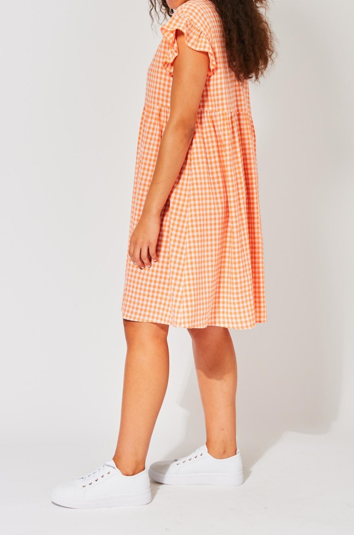 Rio Frill Dress - Mango - The Haven Co