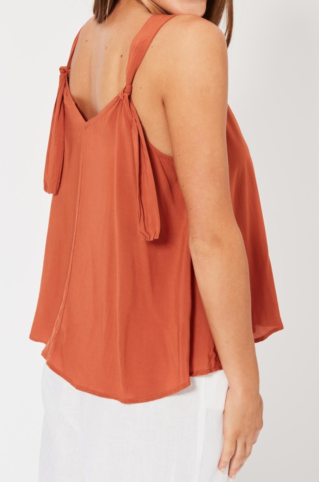 Saba Tie Tank - Rust - The Haven Co