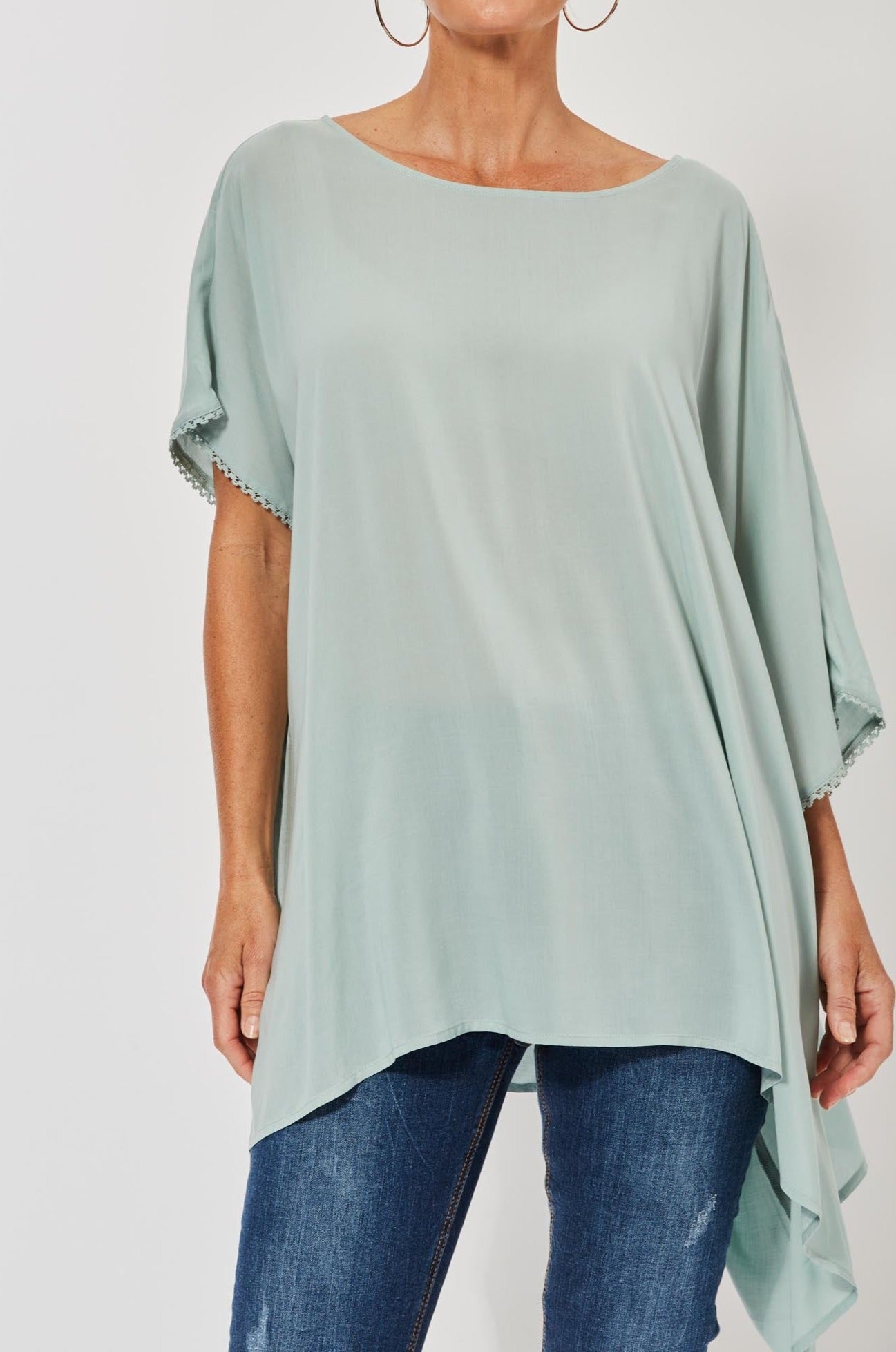 Saba Asymmetric Top - Canal - The Haven Co