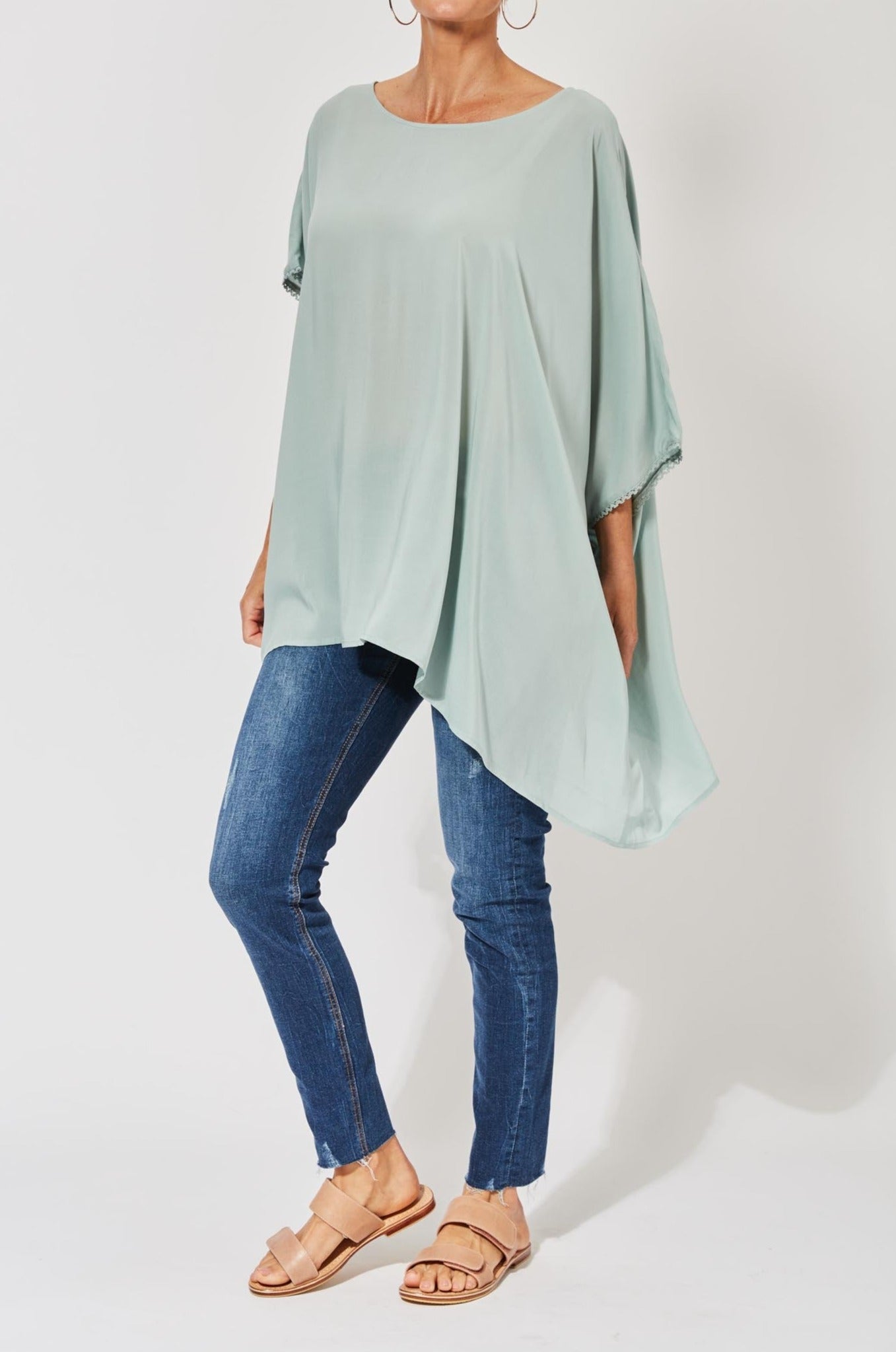 Saba Asymmetric Top - Canal - The Haven Co