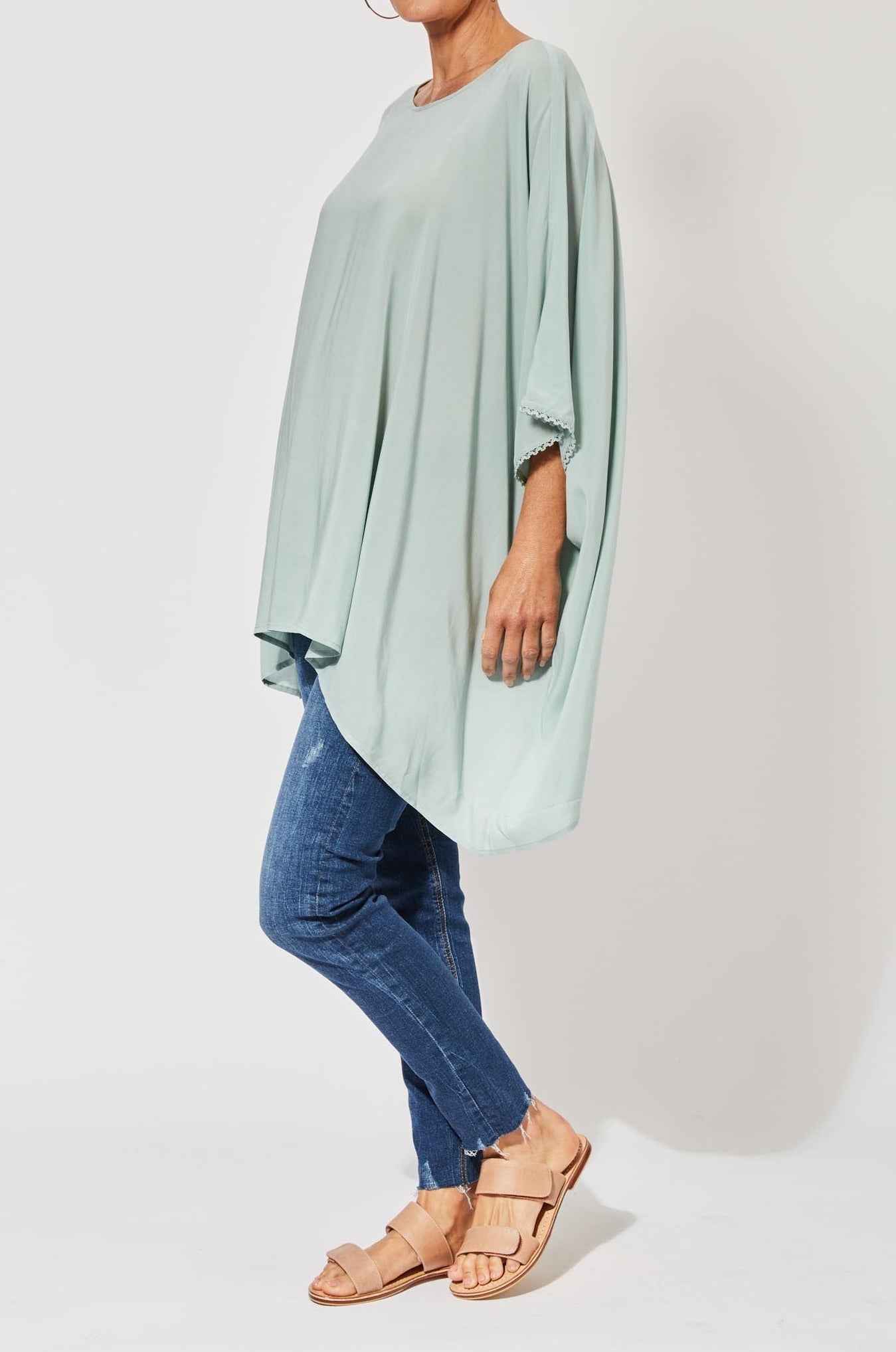 Saba Asymmetric Top - Canal - The Haven Co