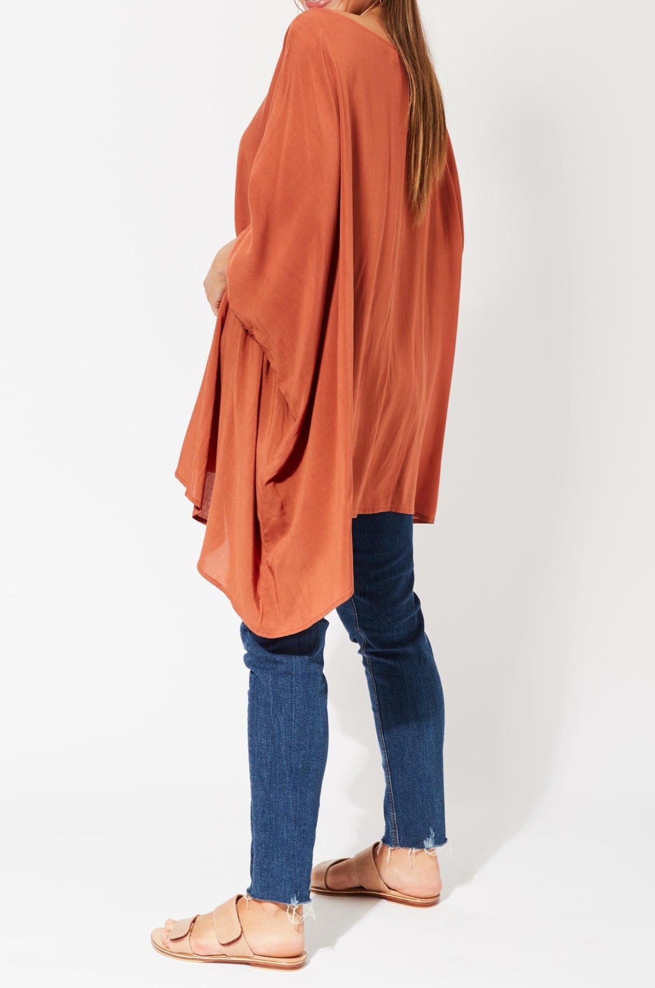 Saba Asymmetric Top - Rust - The Haven Co