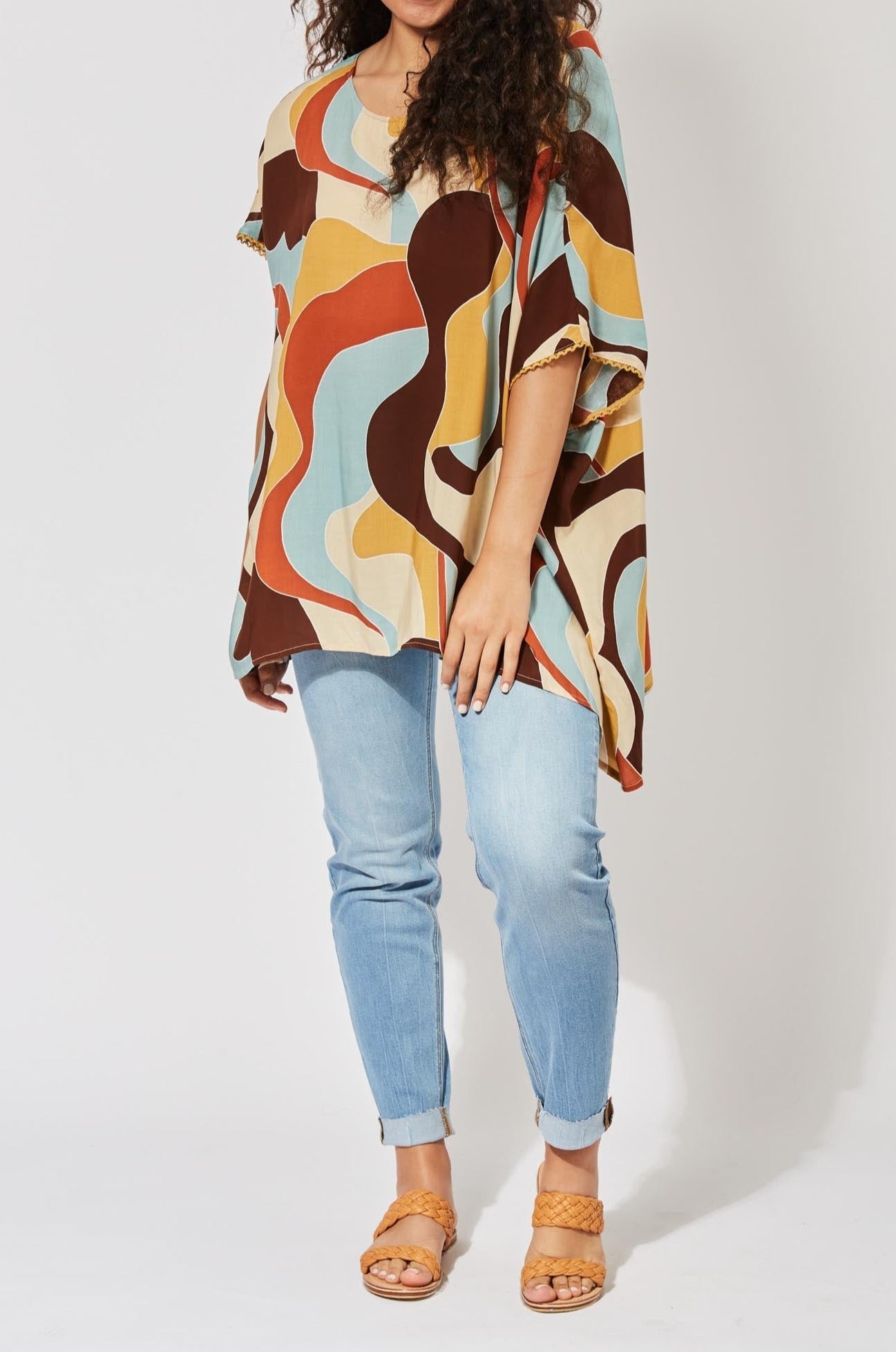 Saba Asymmetric Top - Pucci - The Haven Co