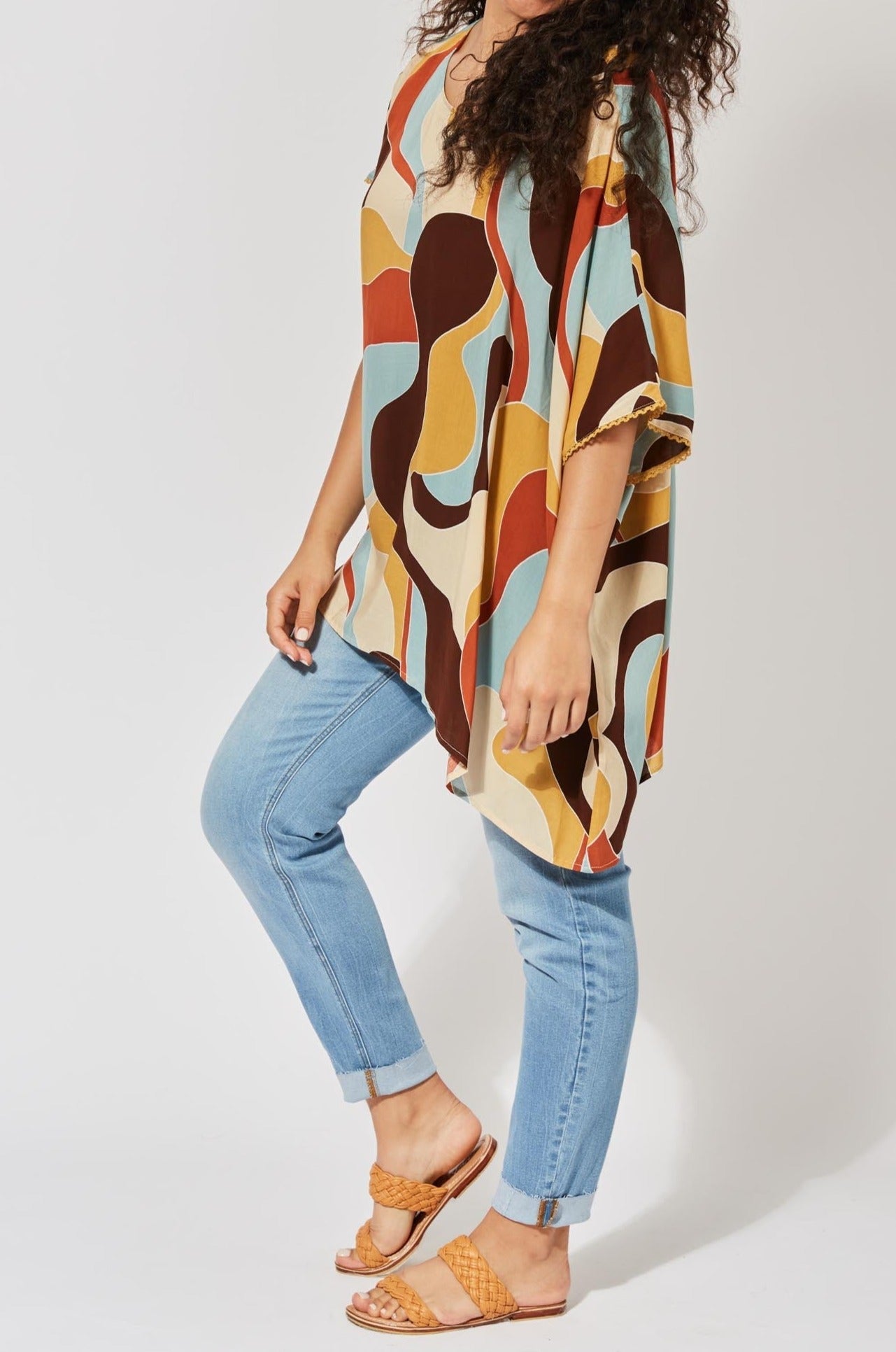 Saba Asymmetric Top - Pucci - The Haven Co