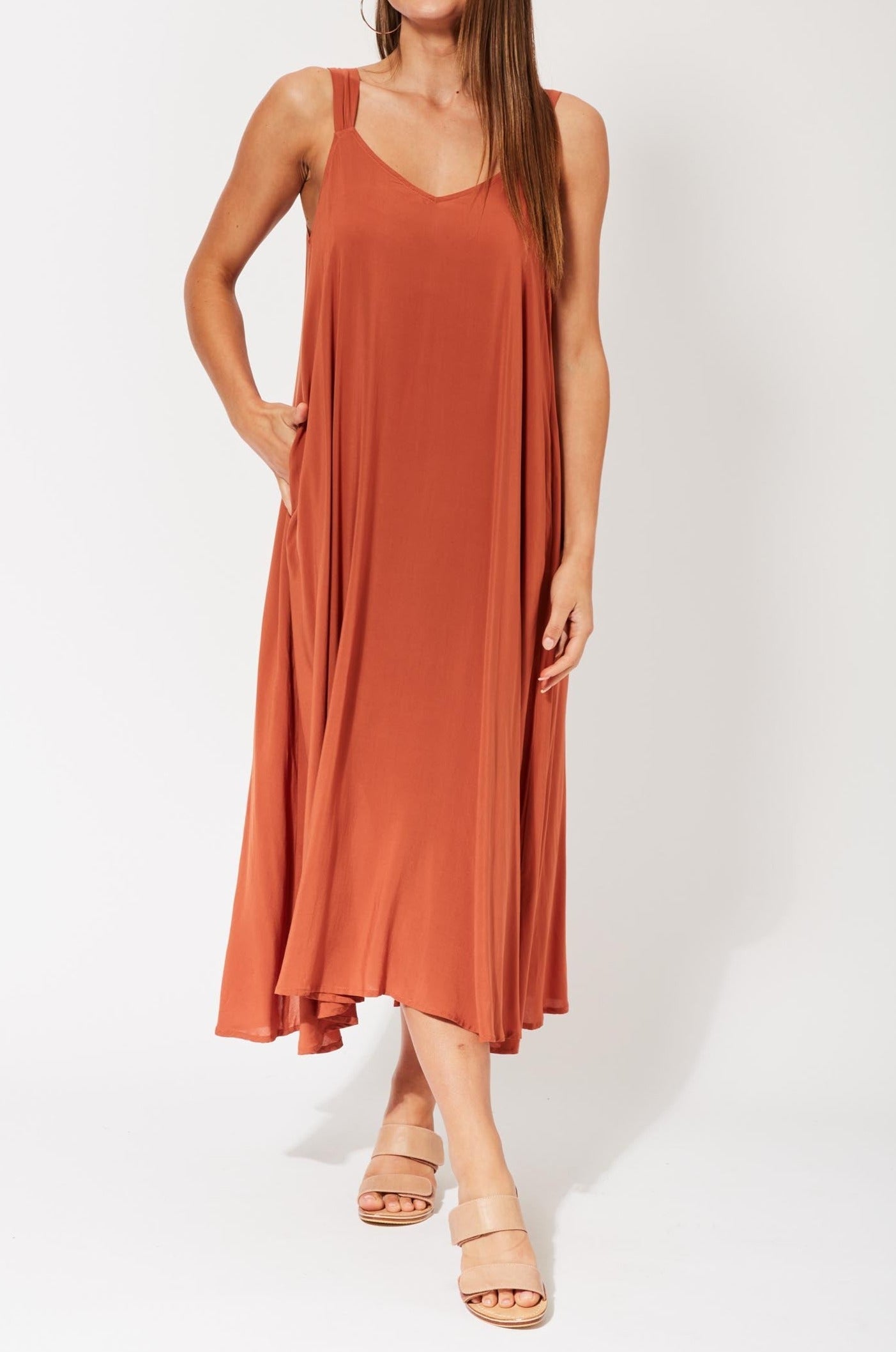 Saba Maxi - Rust - The Haven Co