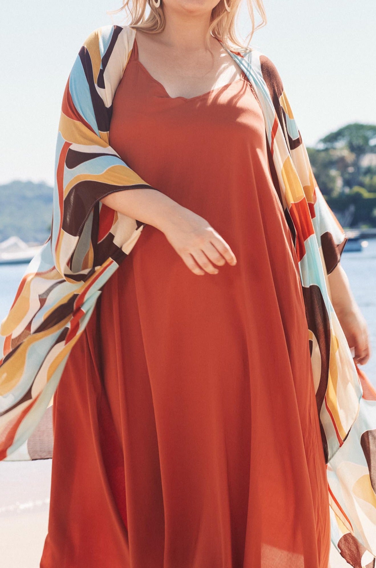 Saba Maxi - Rust - The Haven Co