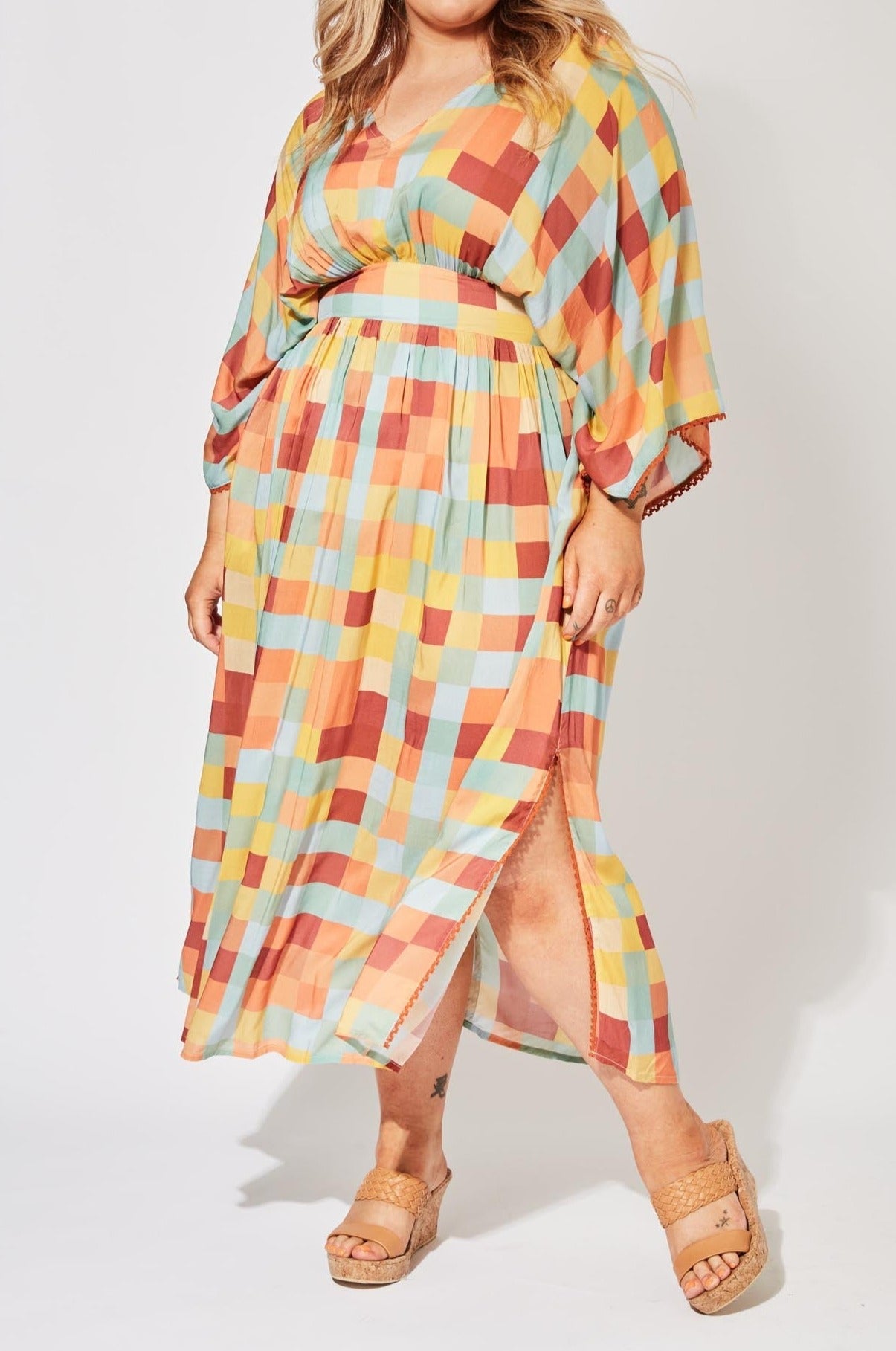 Saba Batwing Maxi - Sundowner - The Haven Co