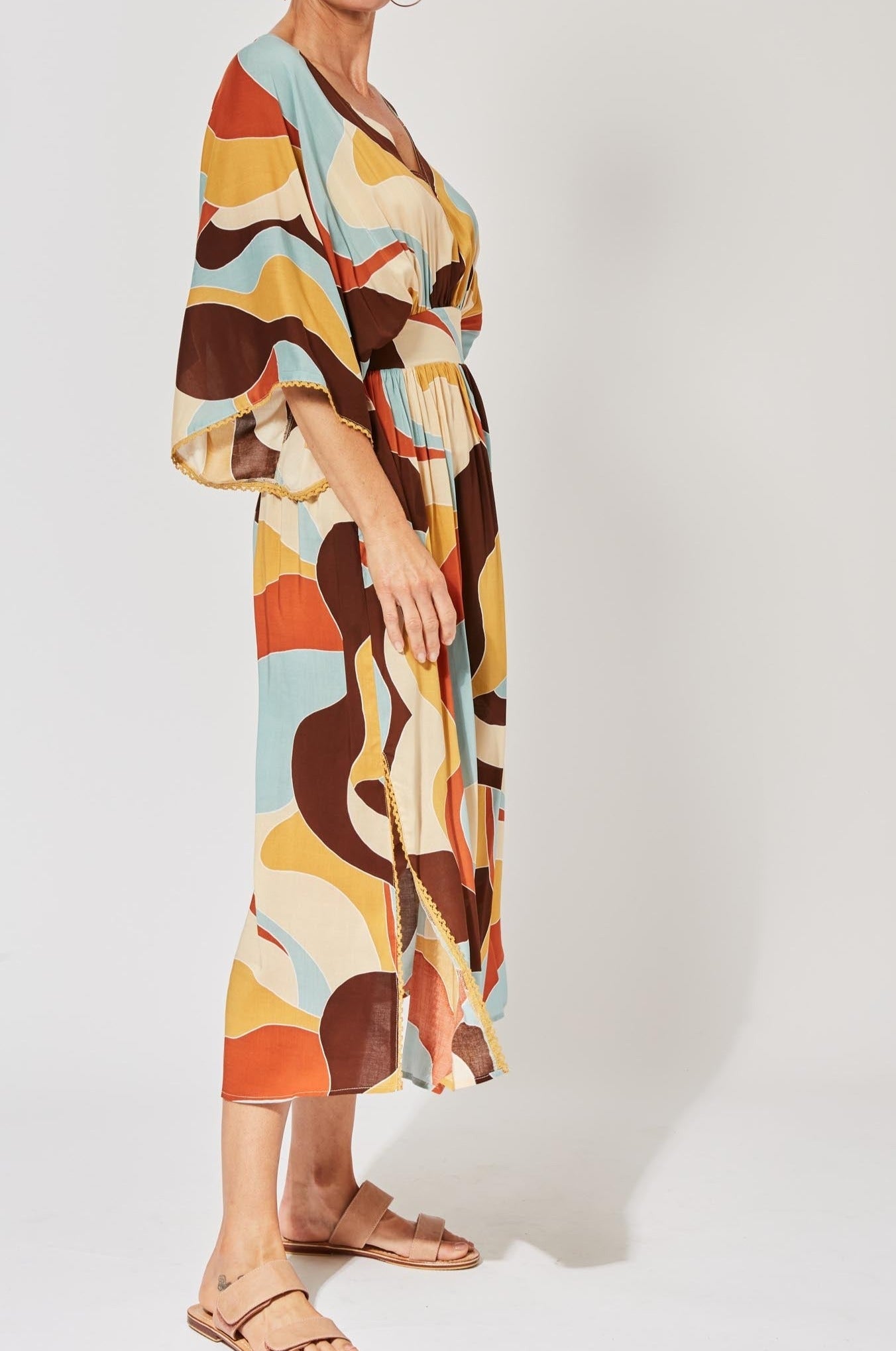 Saba Batwing Maxi - Pucci - The Haven Co