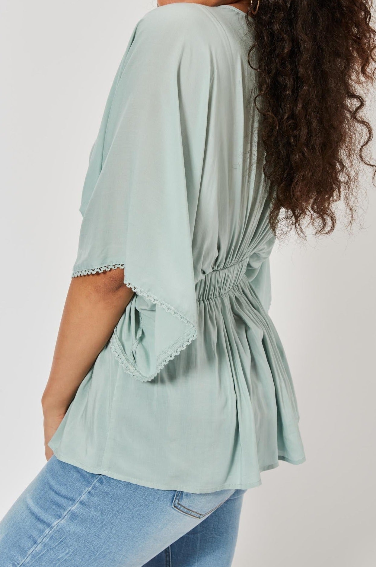 Saba Batwing Top - Canal - The Haven Co