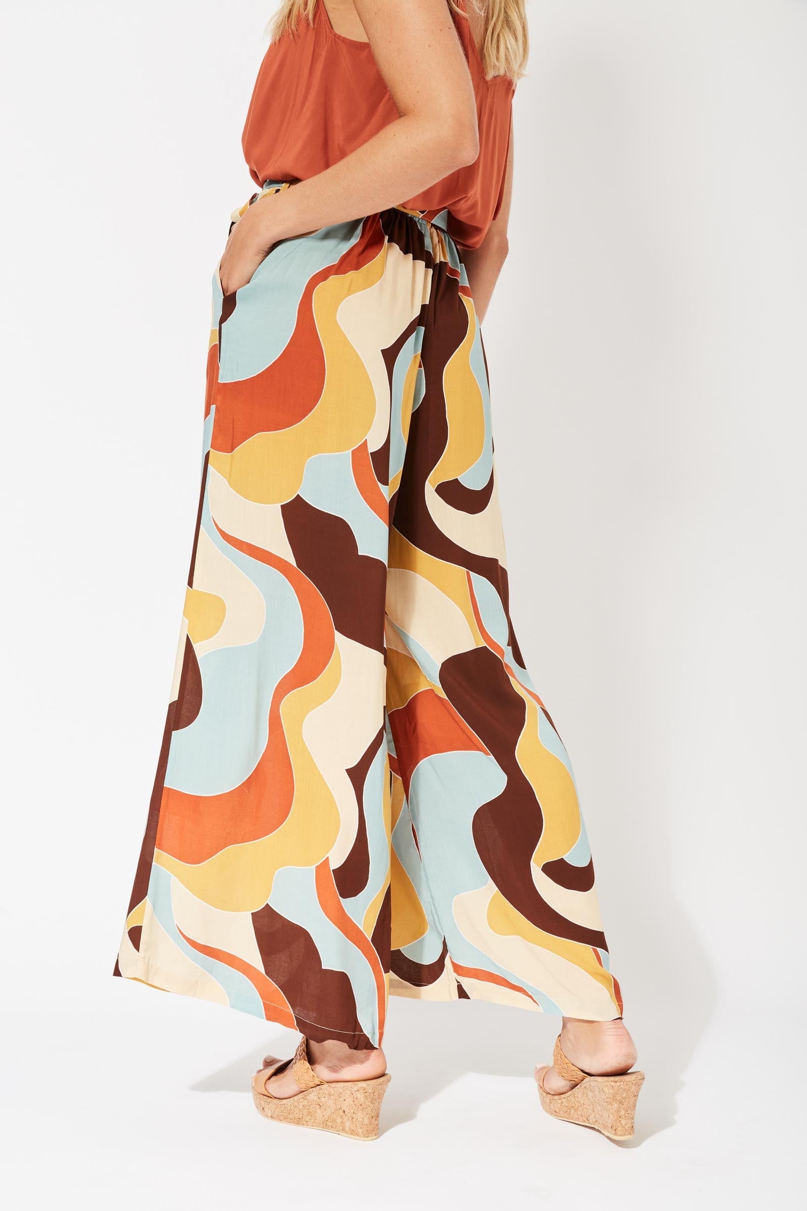 Saba Palazzo Pant - Pucci - The Haven Co