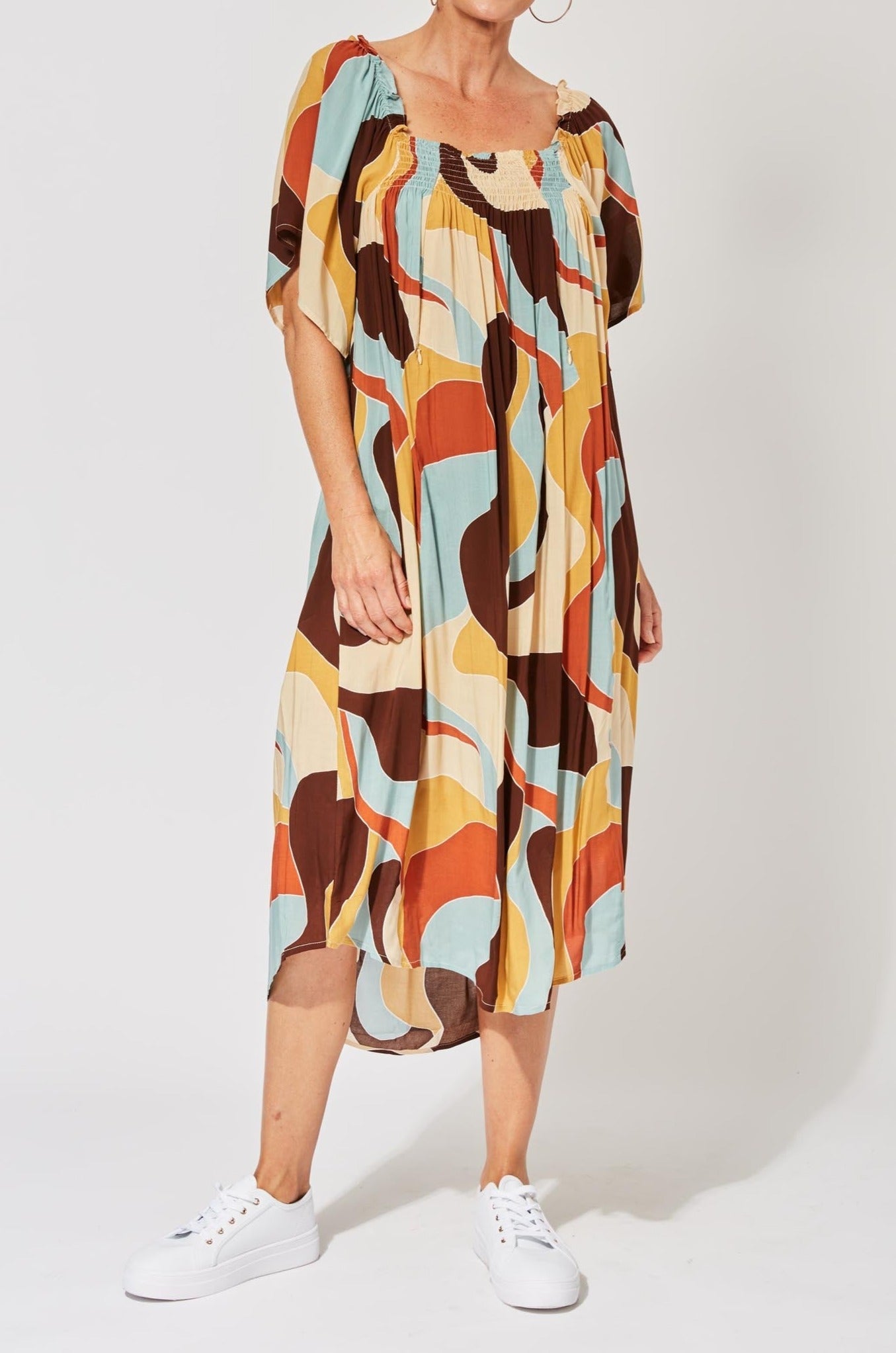 Saba Flutter Dress - Pucci - The Haven Co