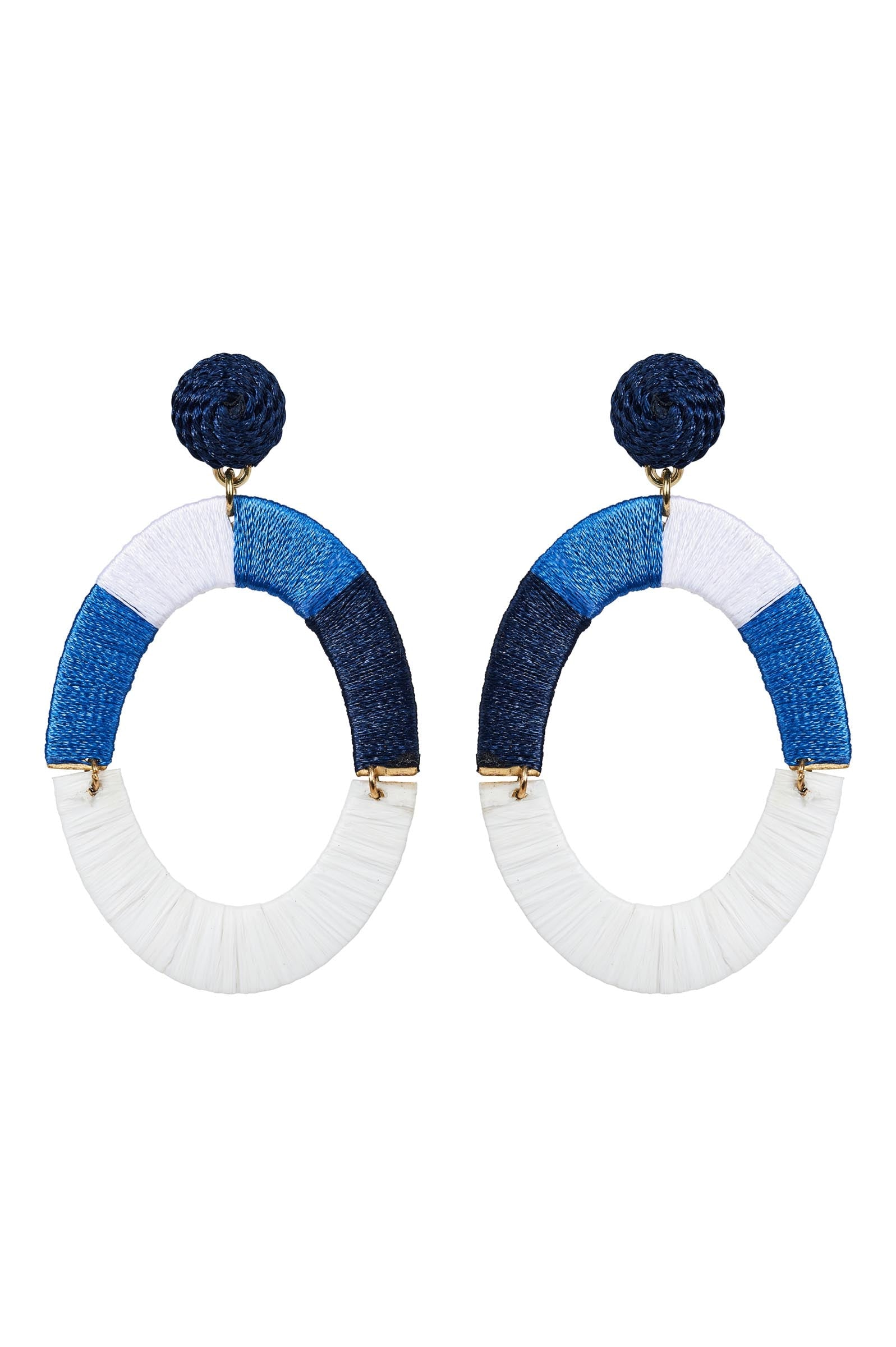 Salvador Earring - Indigo - The Haven Co