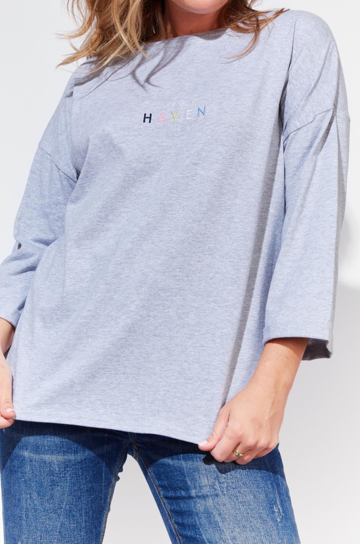 Haven Relax Tshirt - Marle - The Haven Co