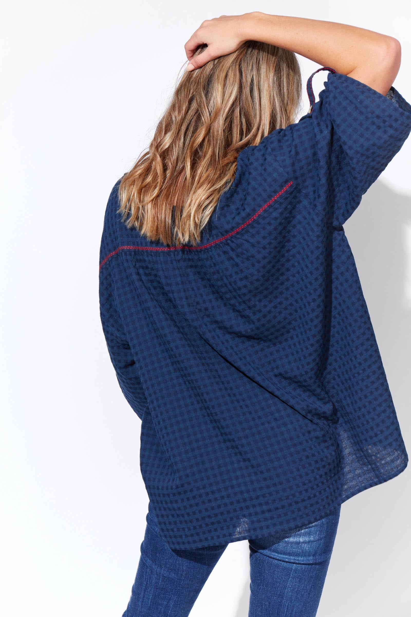 Balvi Top - Indigo - The Haven Co