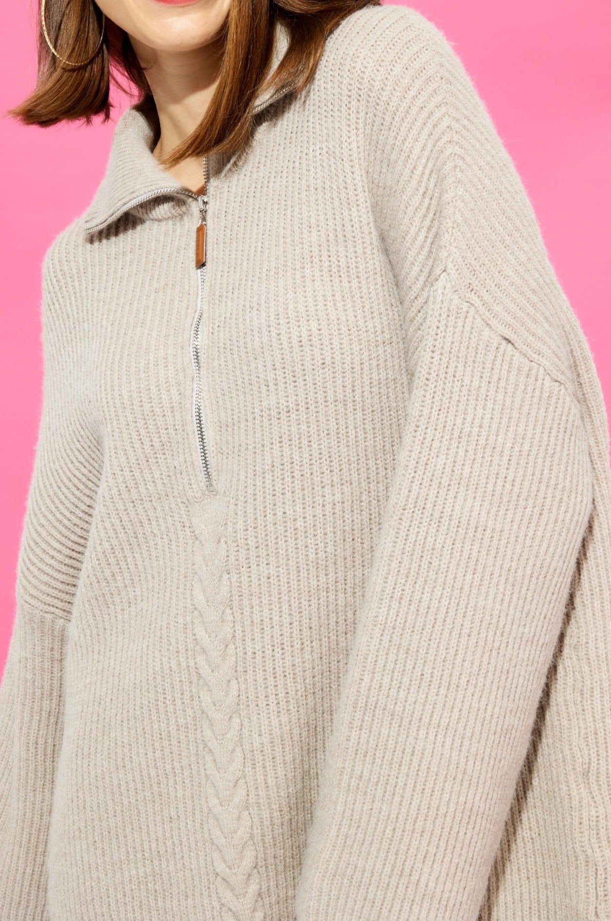 Vannes Jumper - Gray - The Haven Co